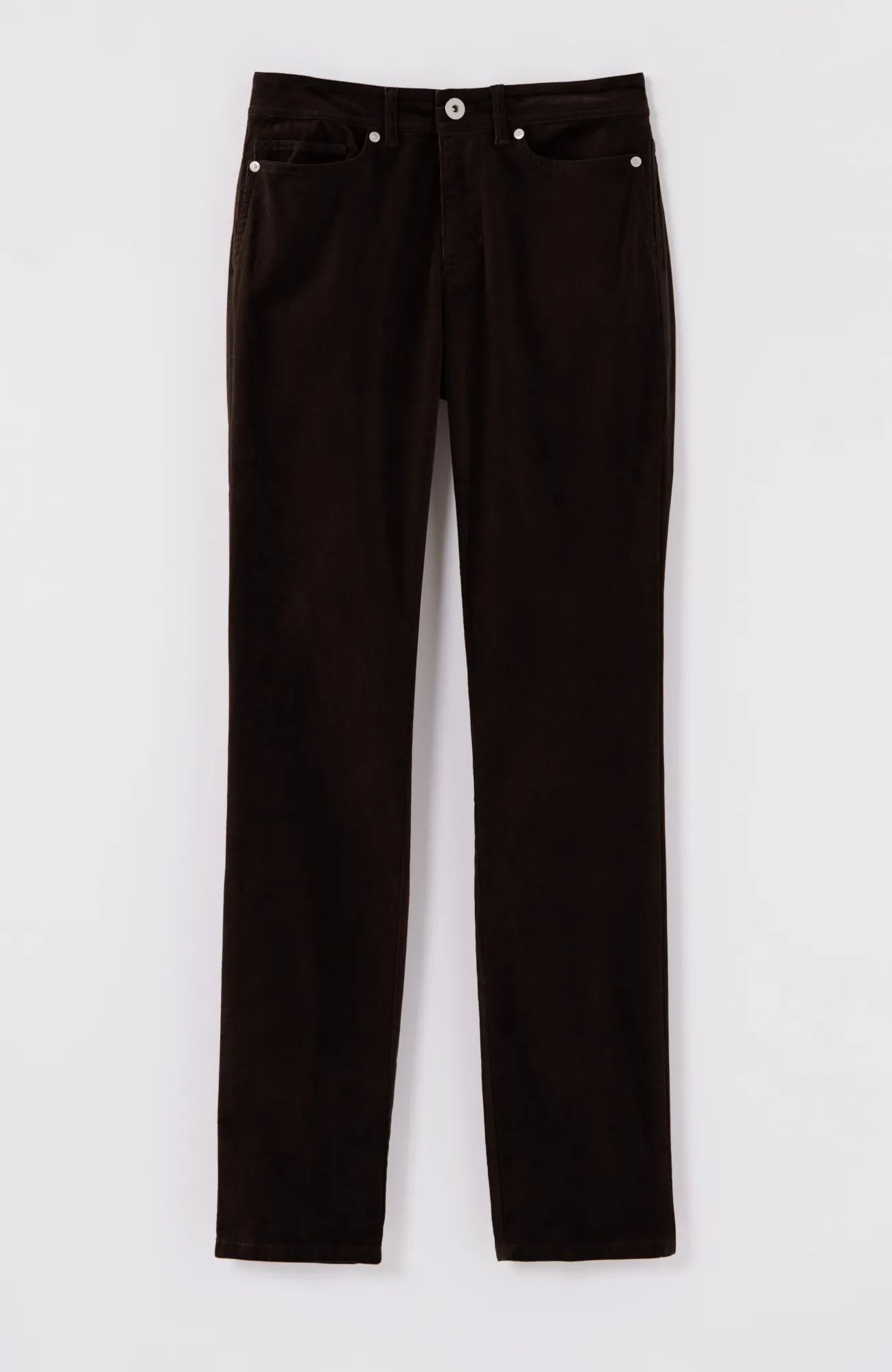 J.Jill Authentic Fit Slim-Leg Corduroy Pants Spiced Wine Best Sale