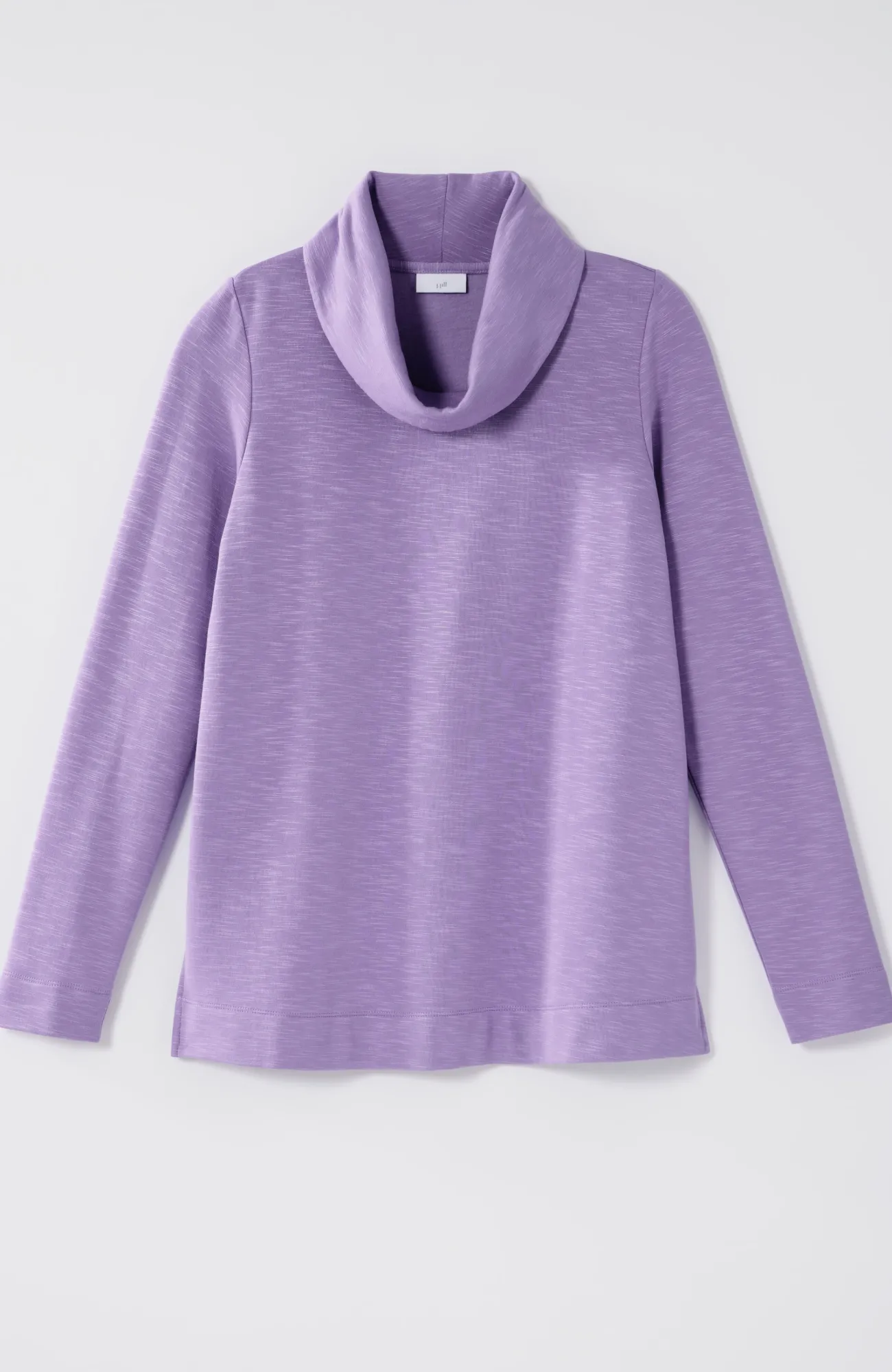J.Jill Brushed-Fleece Cowl-Neck Knit Top New