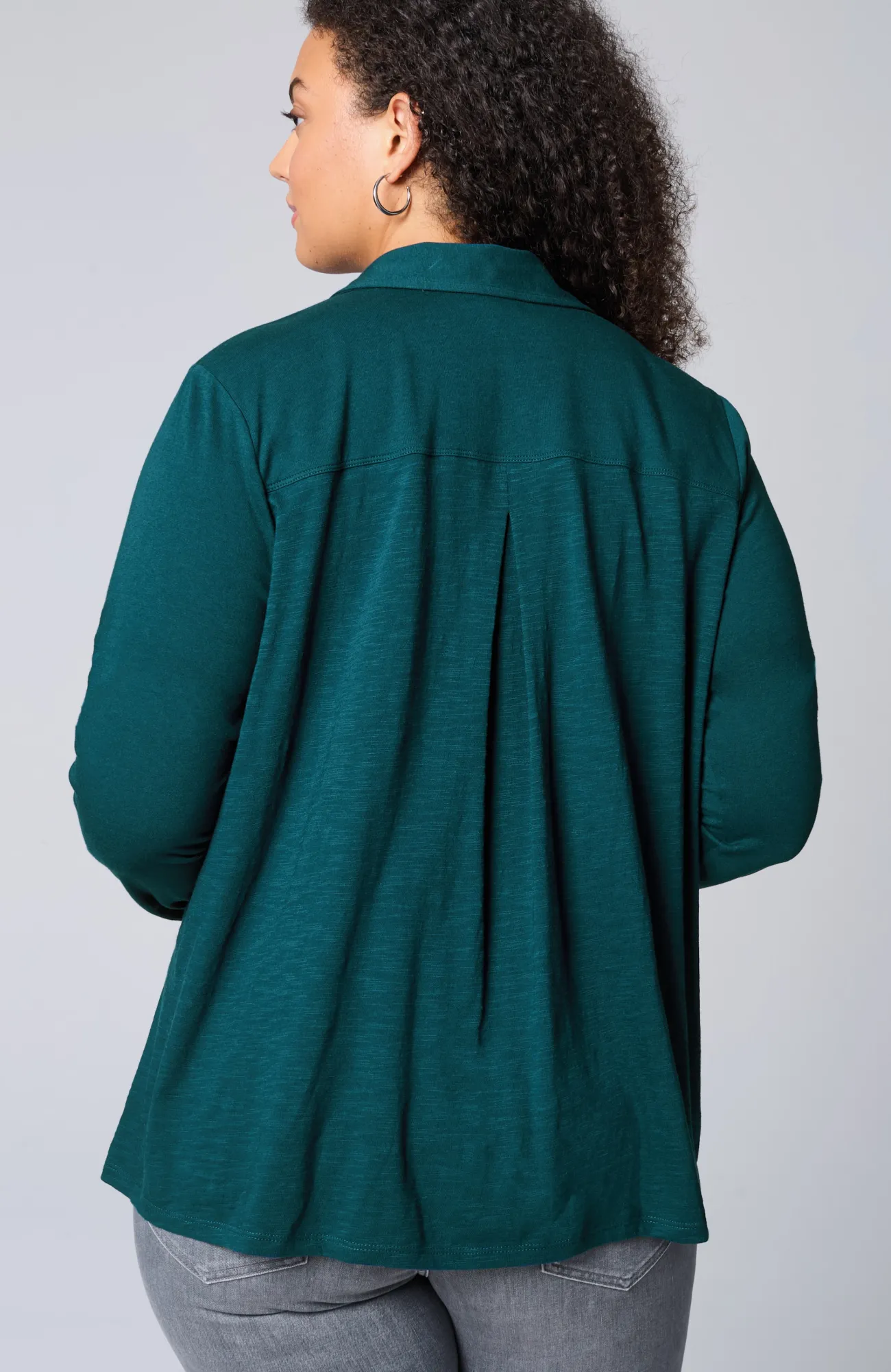 J.Jill Button-Front Knit Shirt Sale