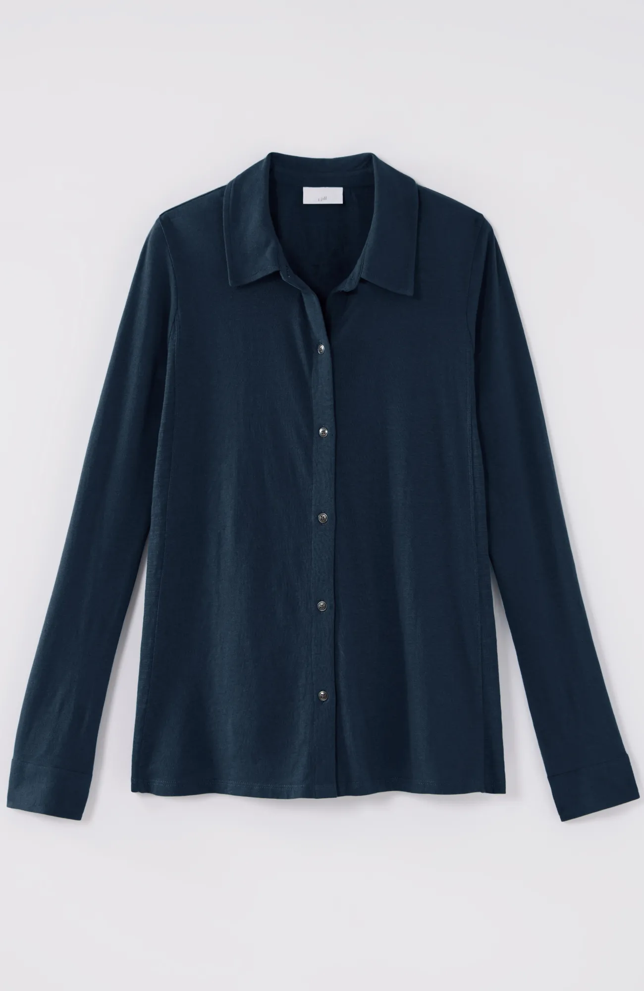J.Jill Button-Front Knit Shirt Sale