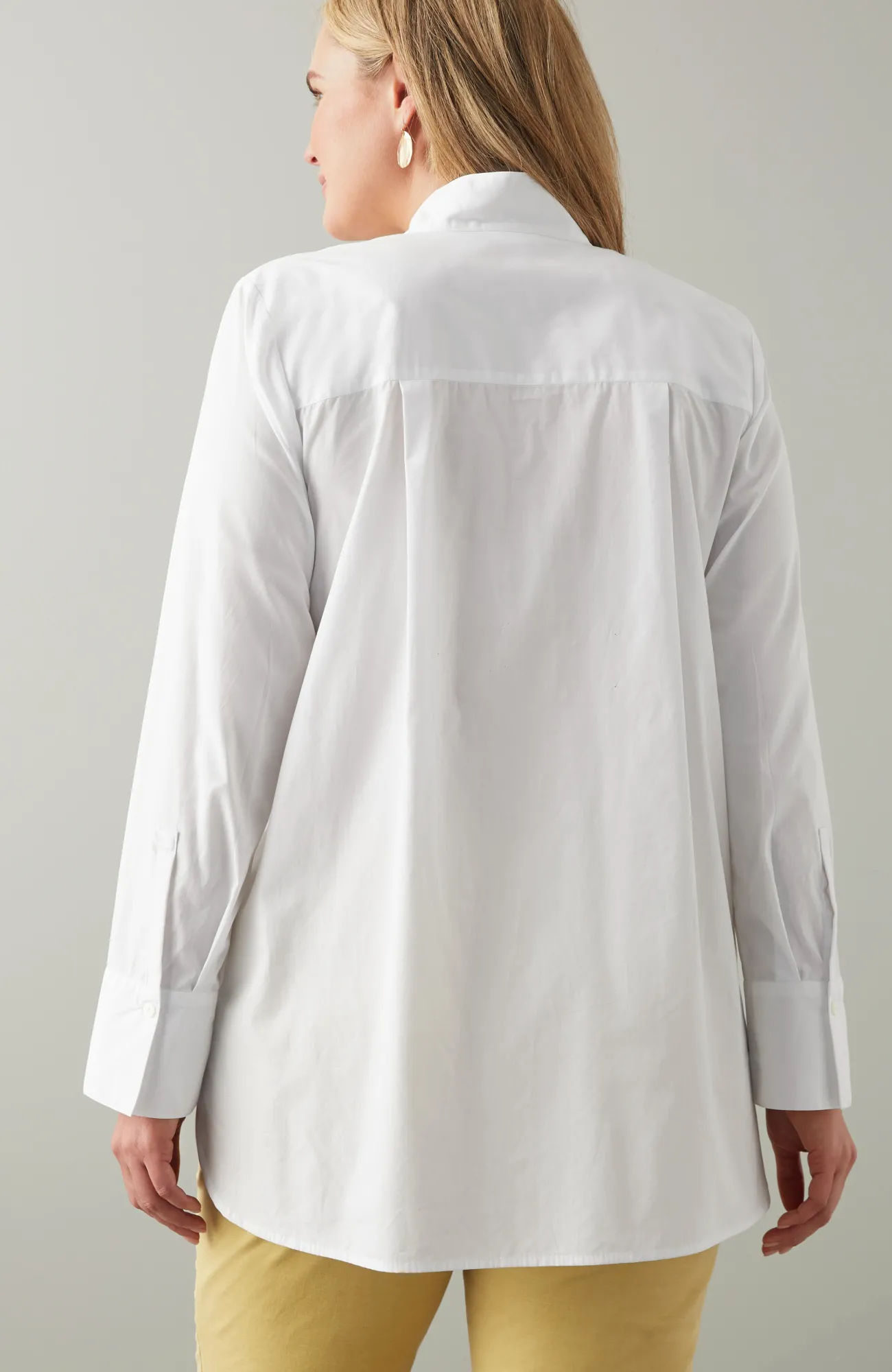 J.Jill Cotton Stand-Collar Tunic Best Sale