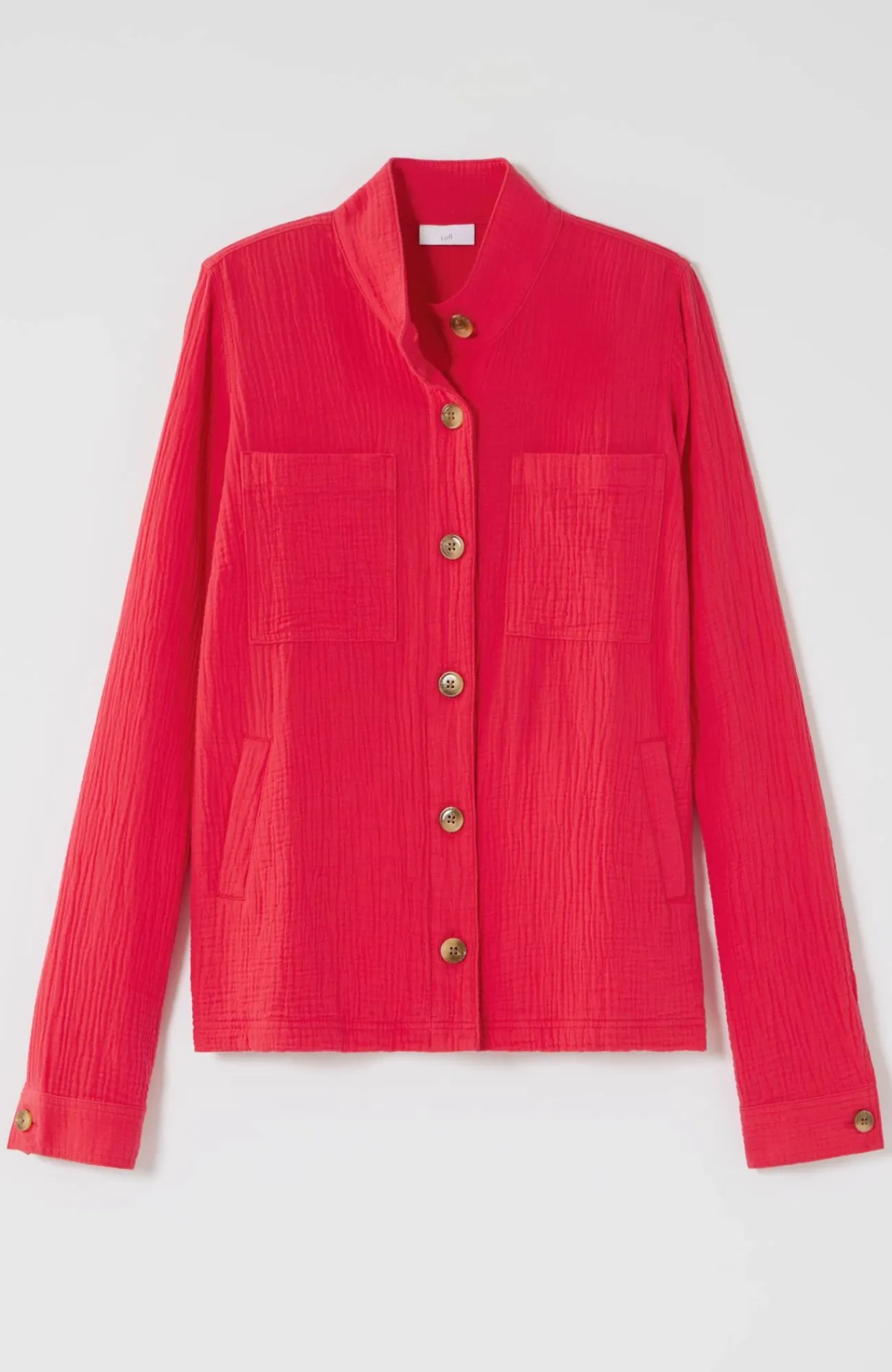 J.Jill Cotton-Gauze Button-Front Jacket Cheap