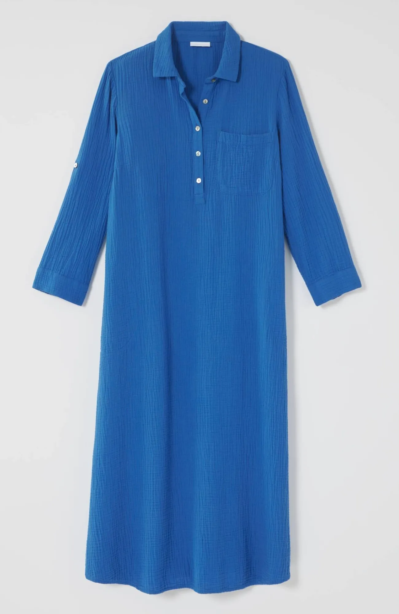 J.Jill Cotton-Gauze One-Pocket Shirtdress Discount
