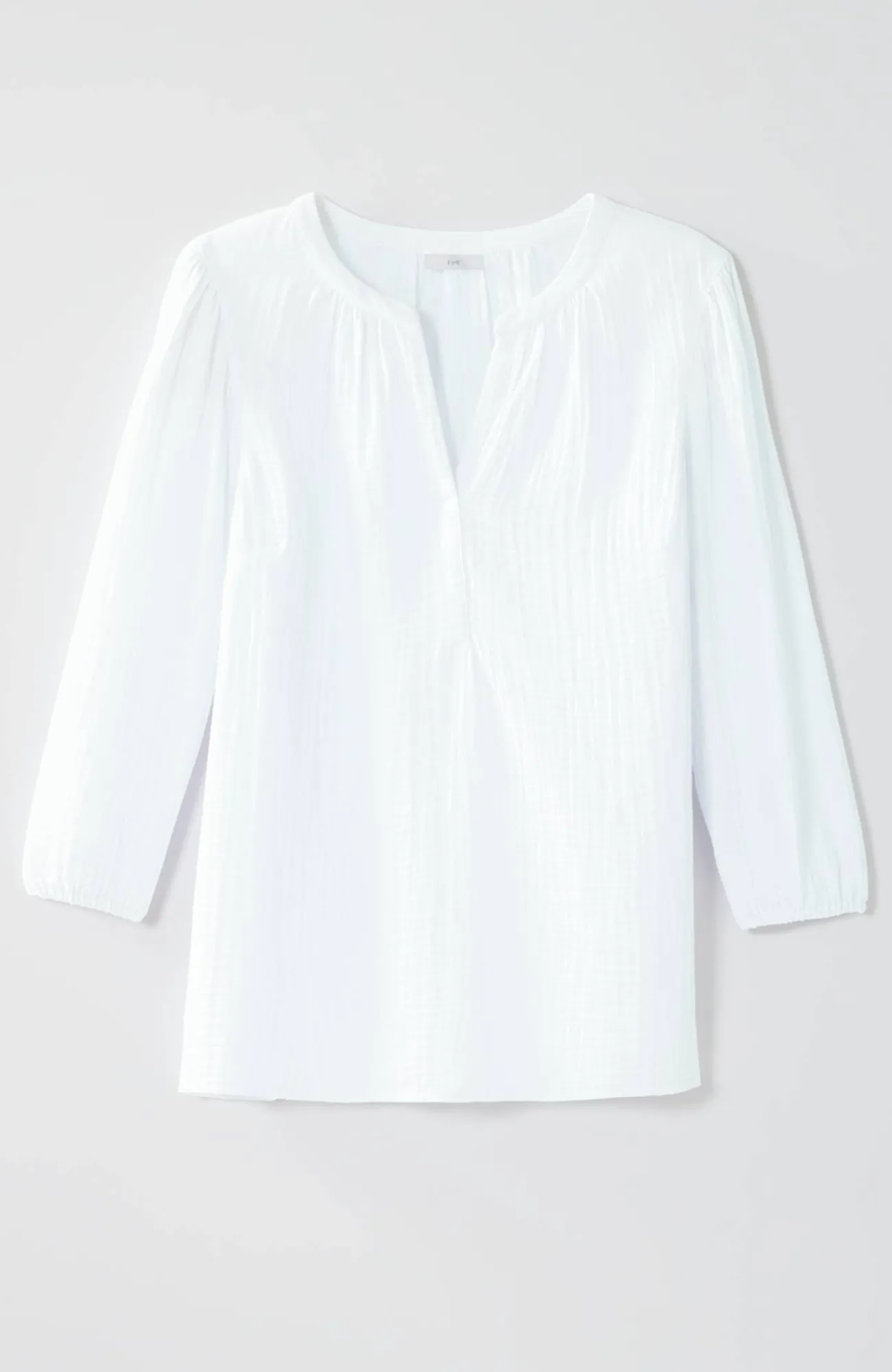 J.Jill Cotton-Gauze Popover Top Cheap