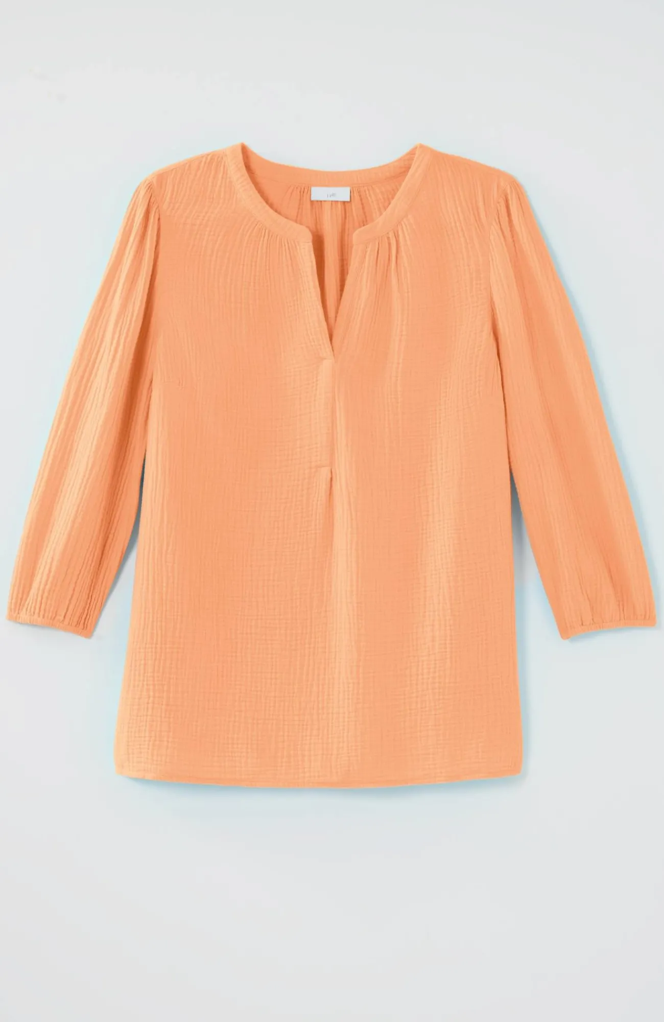 J.Jill Cotton-Gauze Popover Top Cheap
