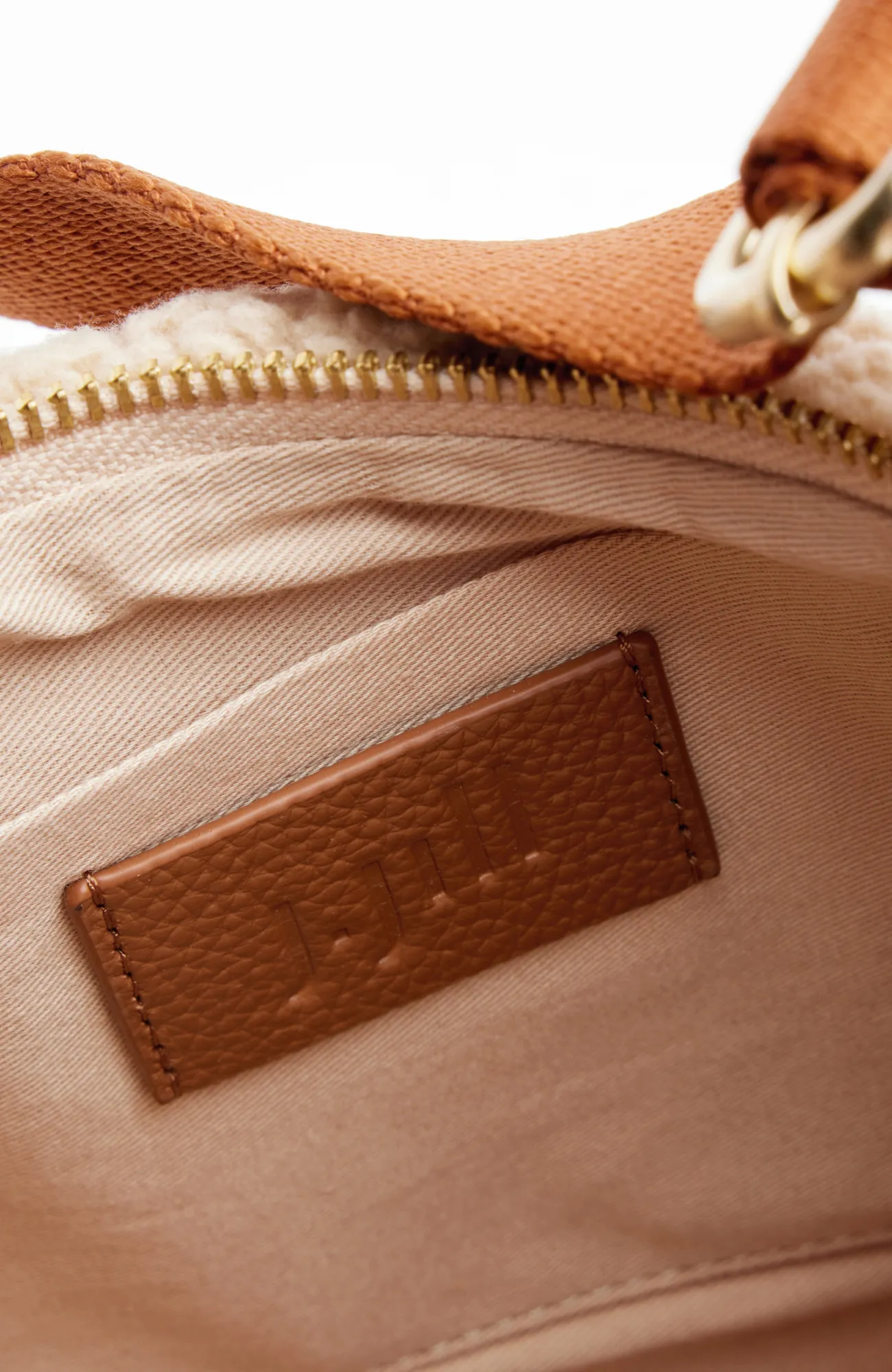 J.Jill Crescent Sling Bag Warm Natural Best