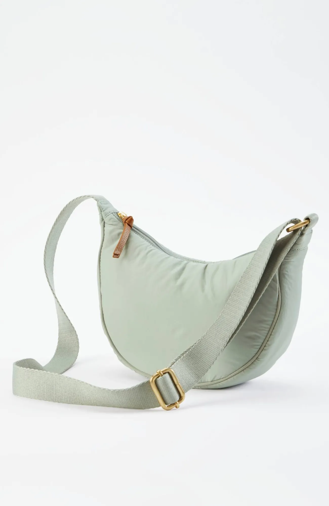 J.Jill Crescent Sling Bag Warm Natural Best