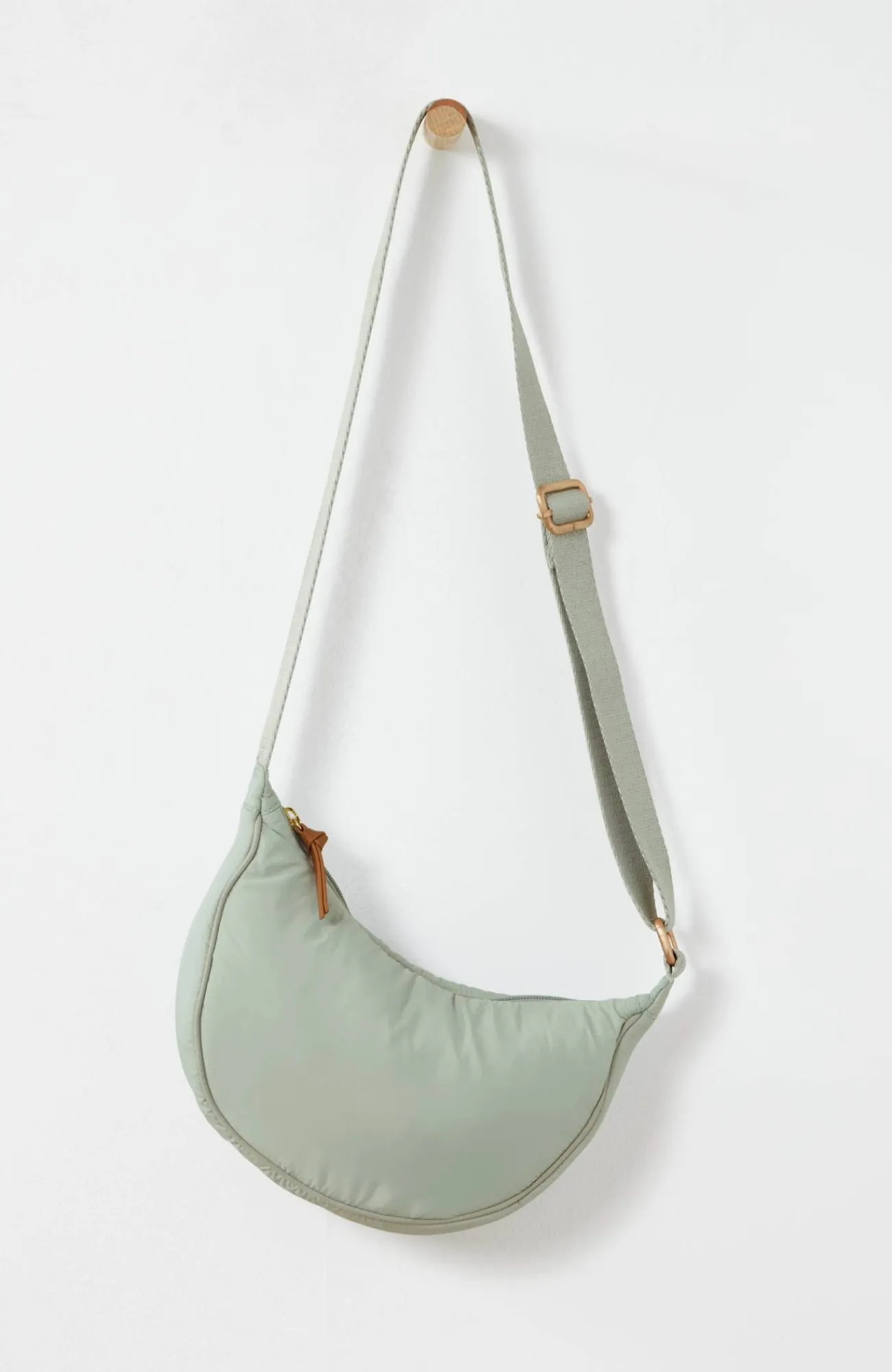 J.Jill Crescent Sling Bag Warm Natural Best