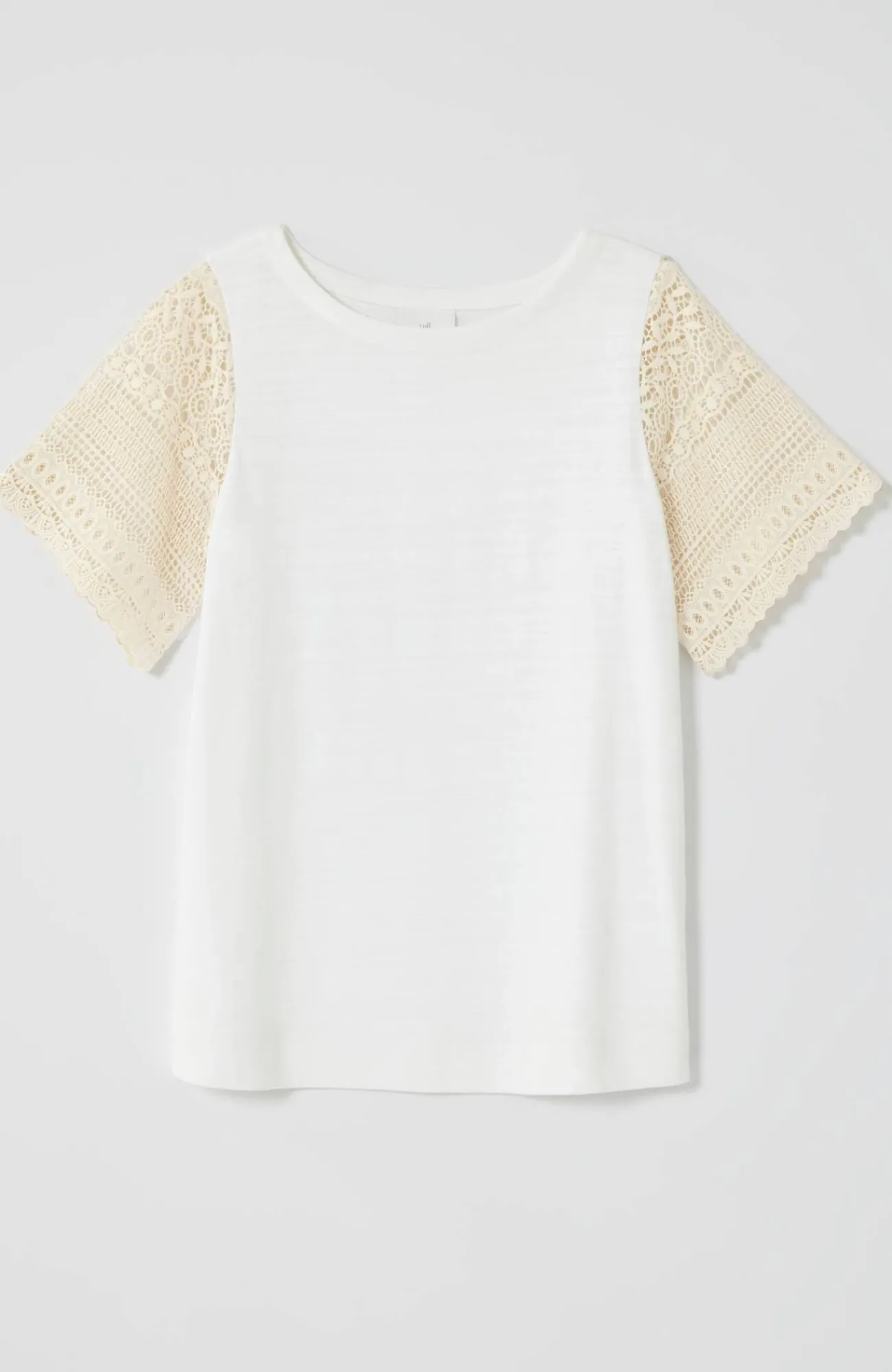 J.Jill Crochet-Sleeve Top Best