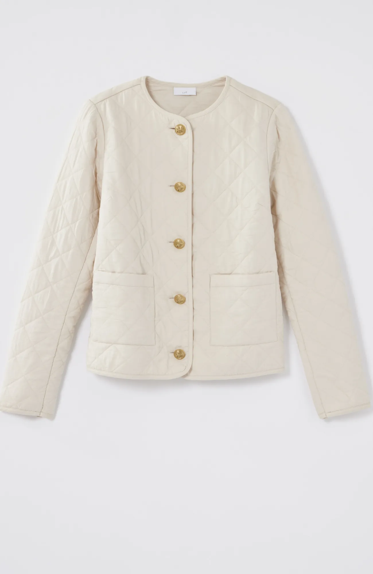 J.Jill Diamond-Quilted Curved-Hem Jacket Discount