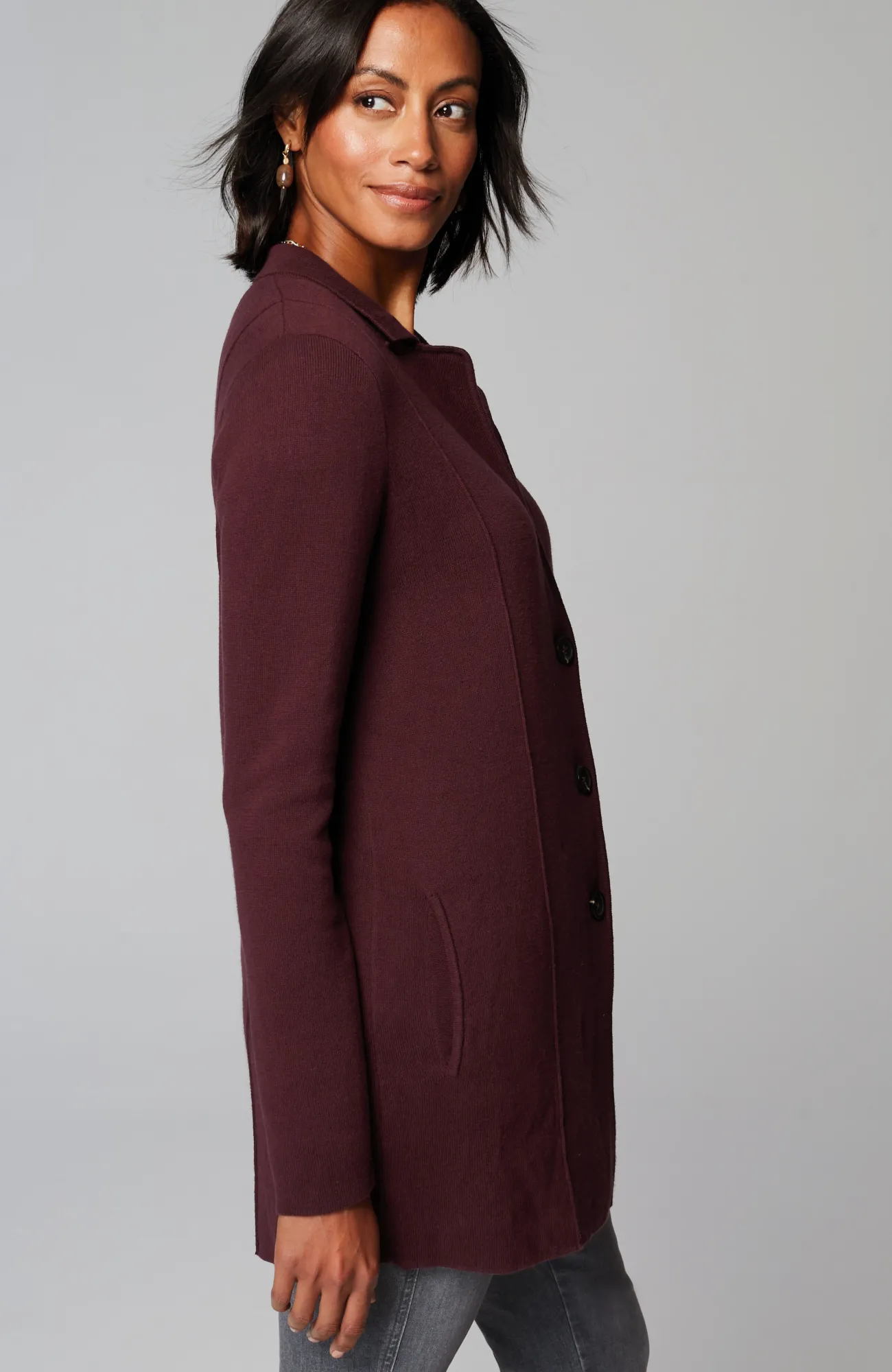 J.Jill Double-Knit Blazer New