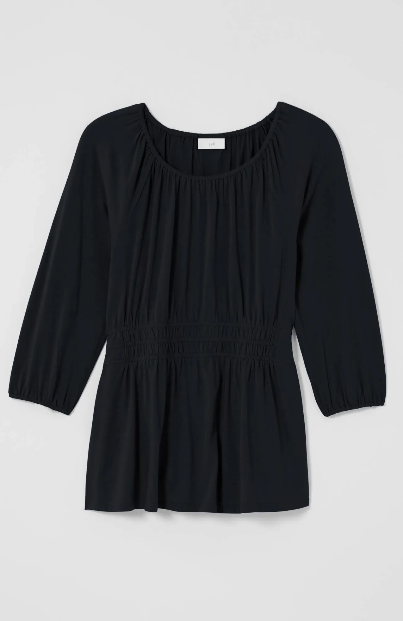 J.Jill Elastic-Waist Top New