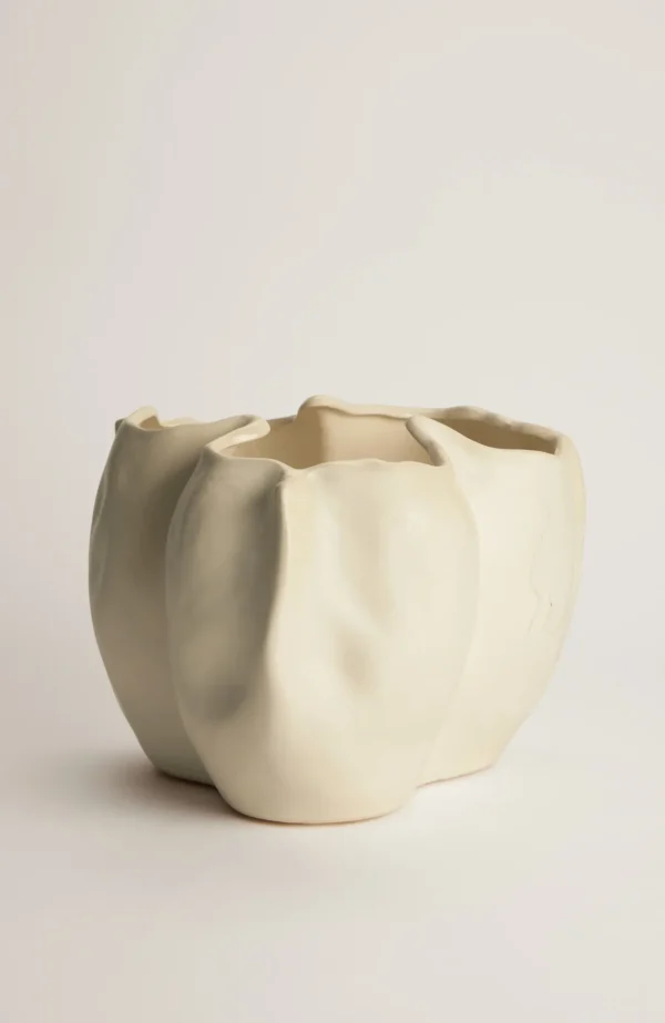 J.Jill Elements Organic Shaped Planter Cream Discount