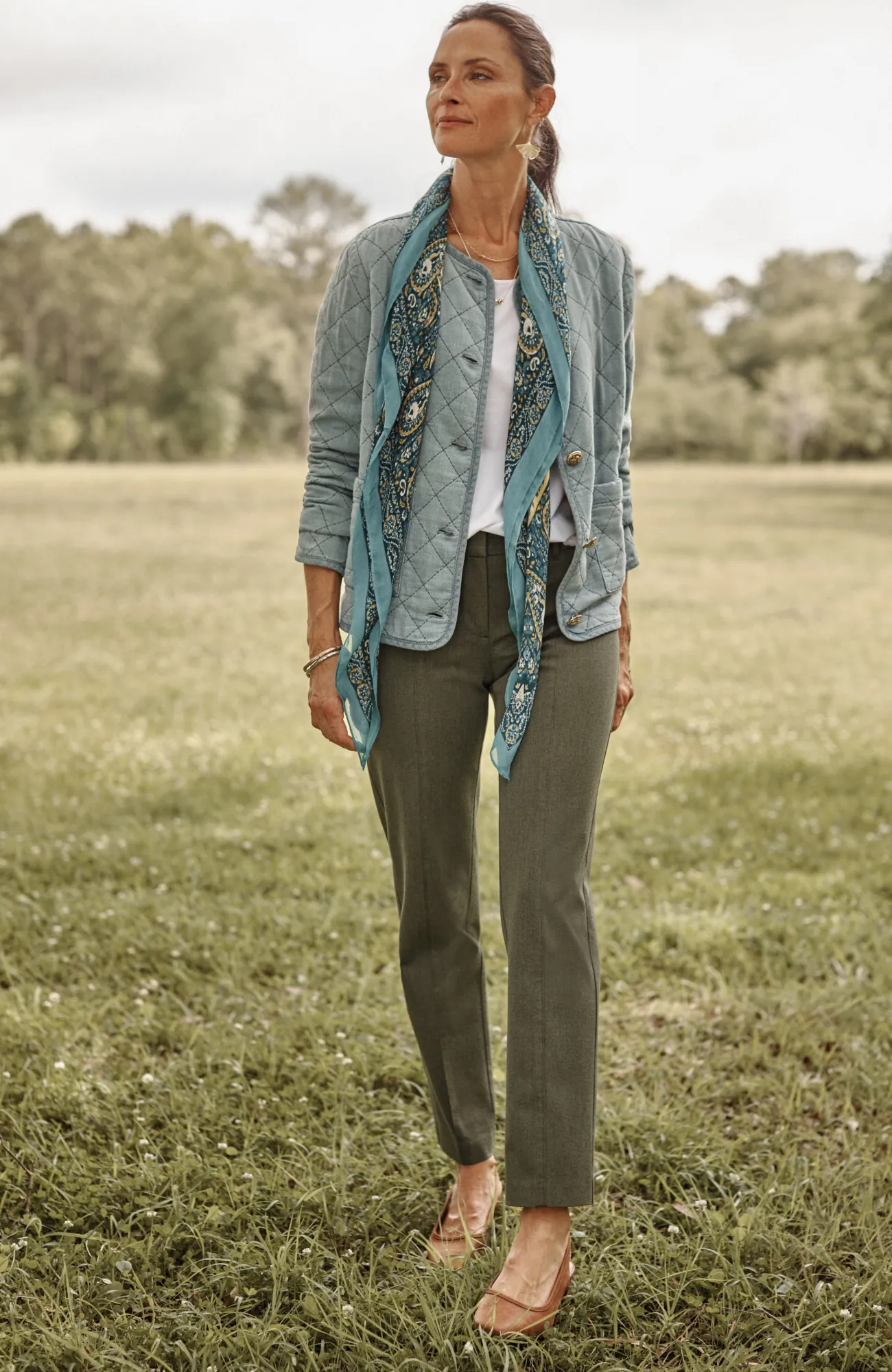 J.Jill Essential Stretch-Twill Pants Cheap