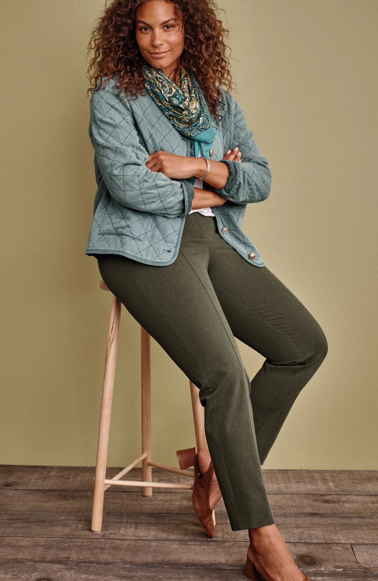 J.Jill Essential Stretch-Twill Pants Cheap