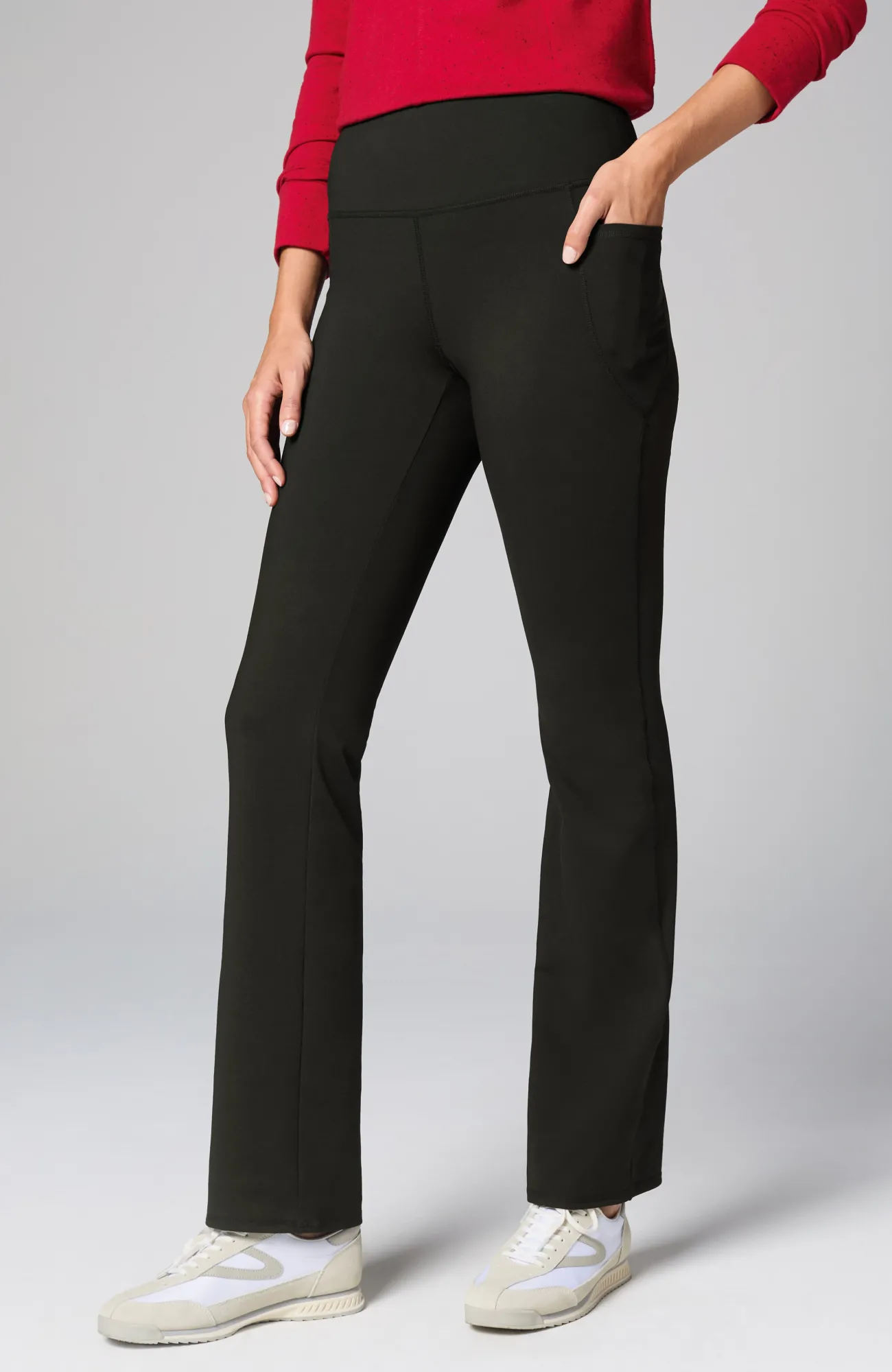 J.Jill Fit Performance High-Rise Boot-Cut Pants Shop