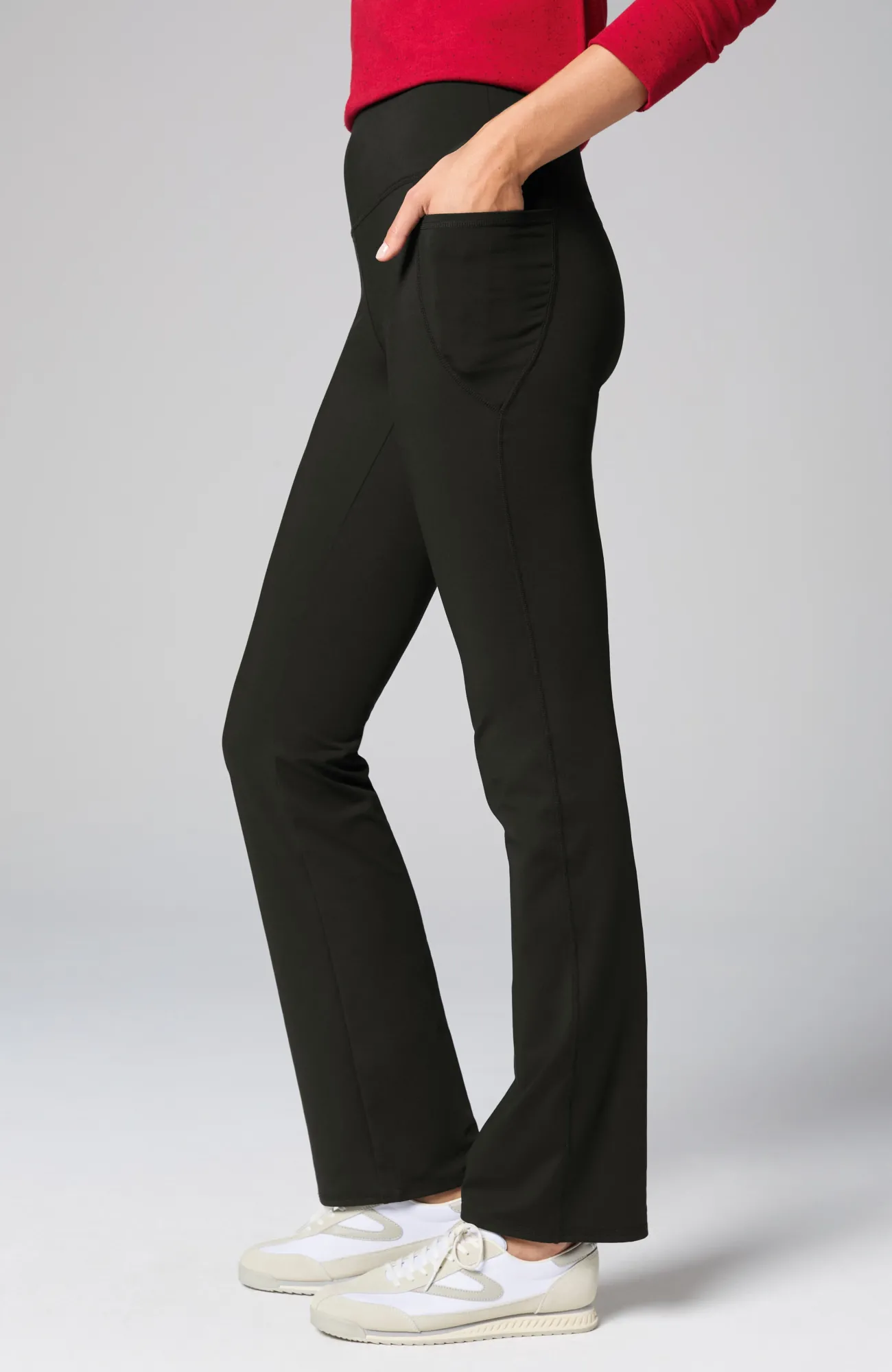 J.Jill Fit Performance High-Rise Boot-Cut Pants Shop
