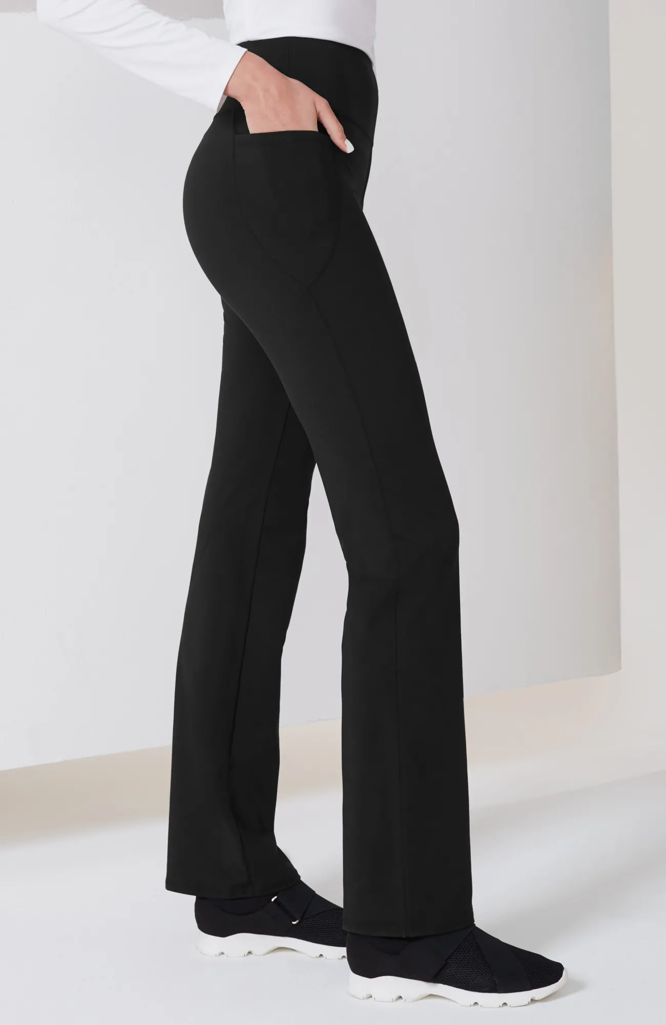 J.Jill Fit Performance High-Rise Boot-Cut Pants Shop