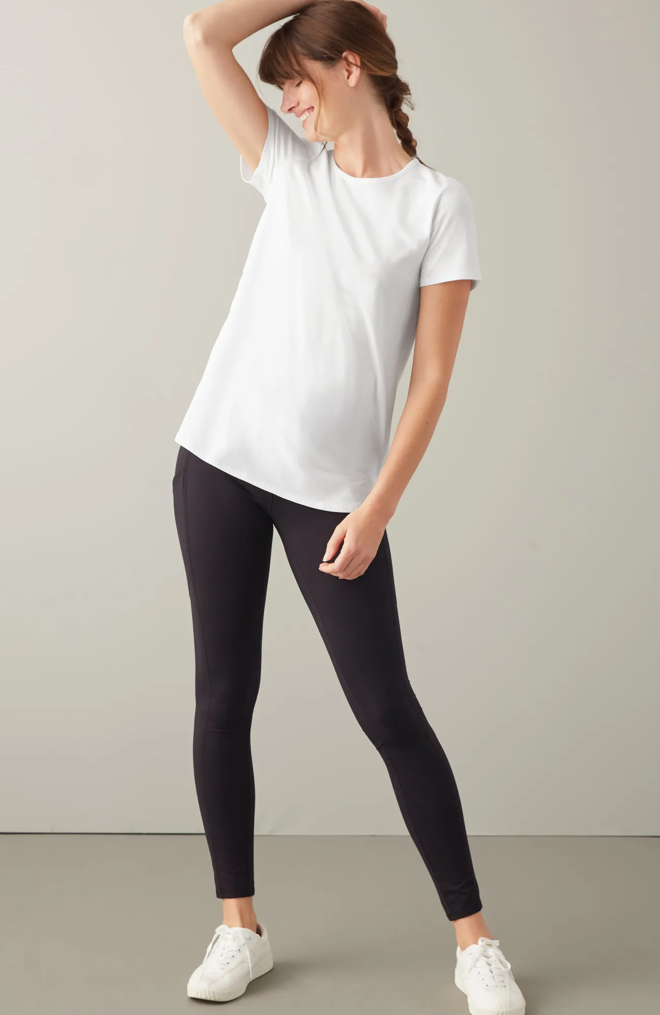 J.Jill Fit Progress Shirttail Tee Discount