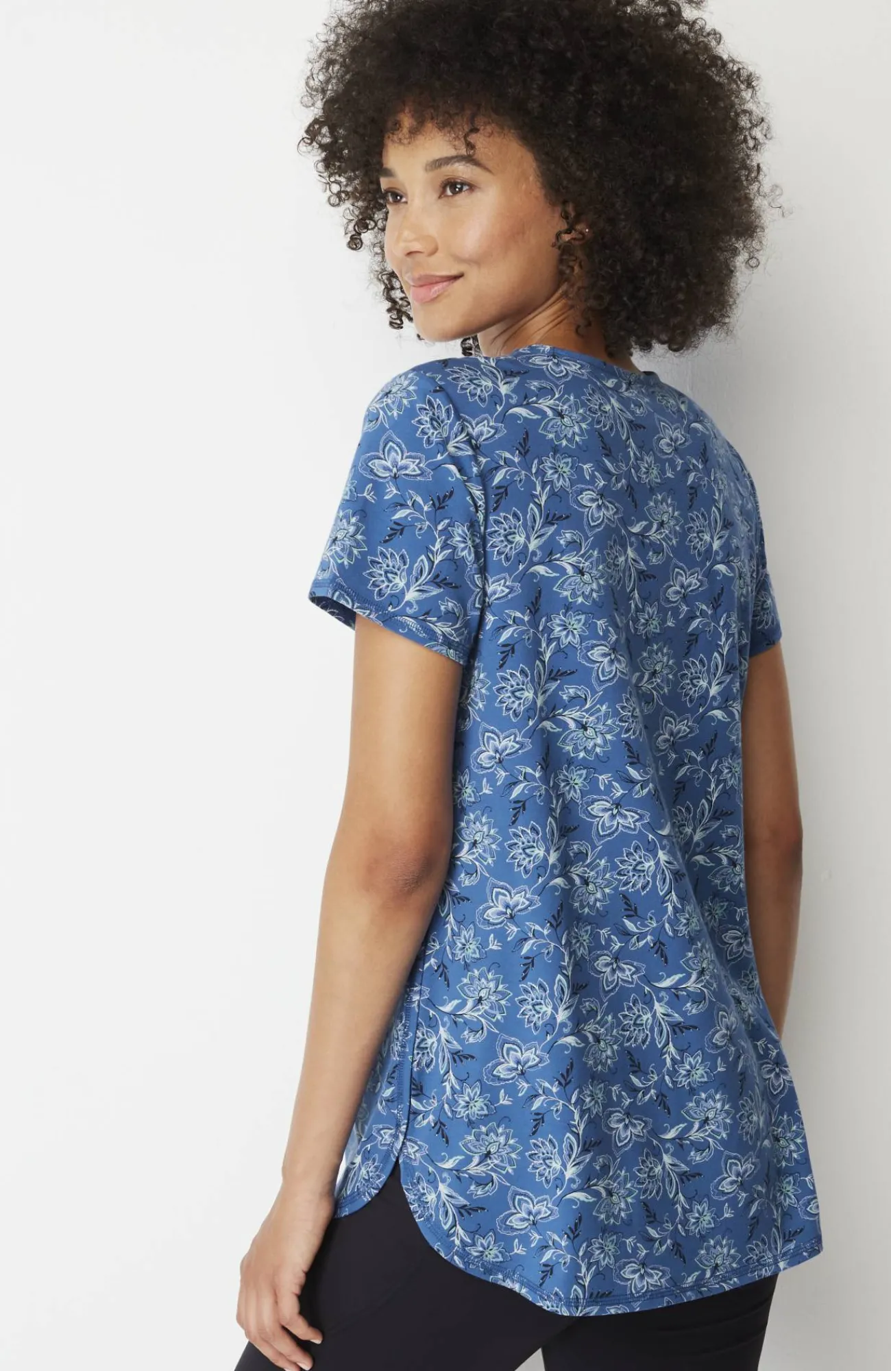 J.Jill Fit Progress Shirttail Tee Discount