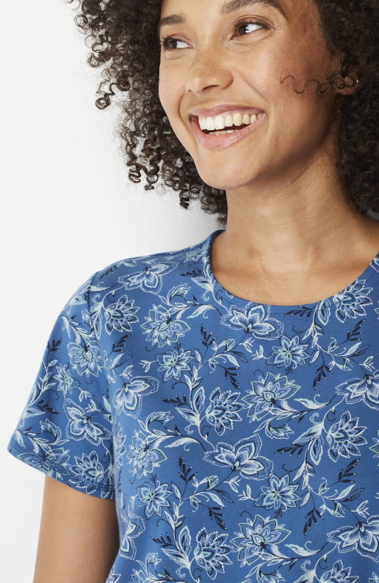 J.Jill Fit Progress Shirttail Tee Discount