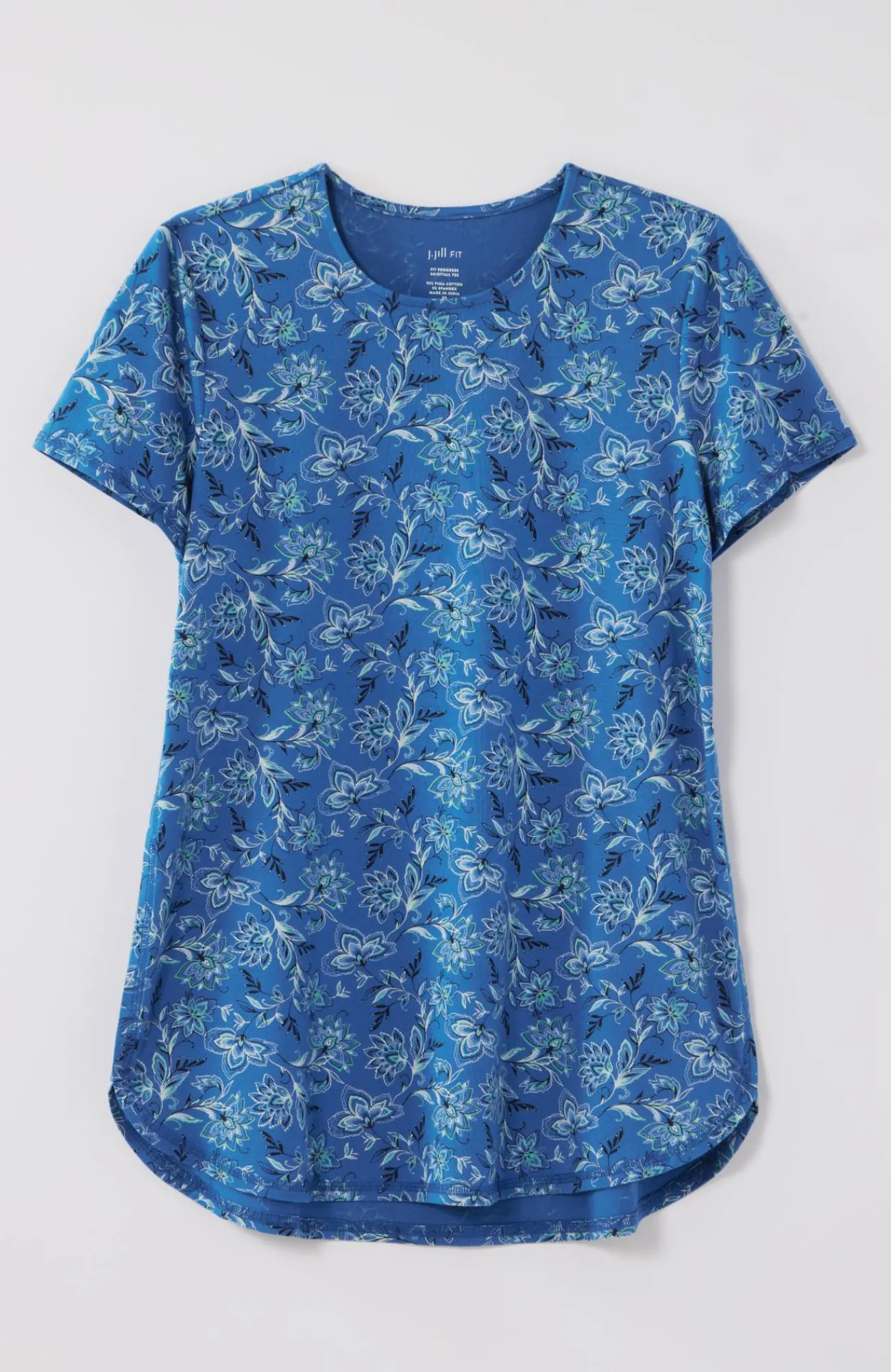 J.Jill Fit Progress Shirttail Tee Discount