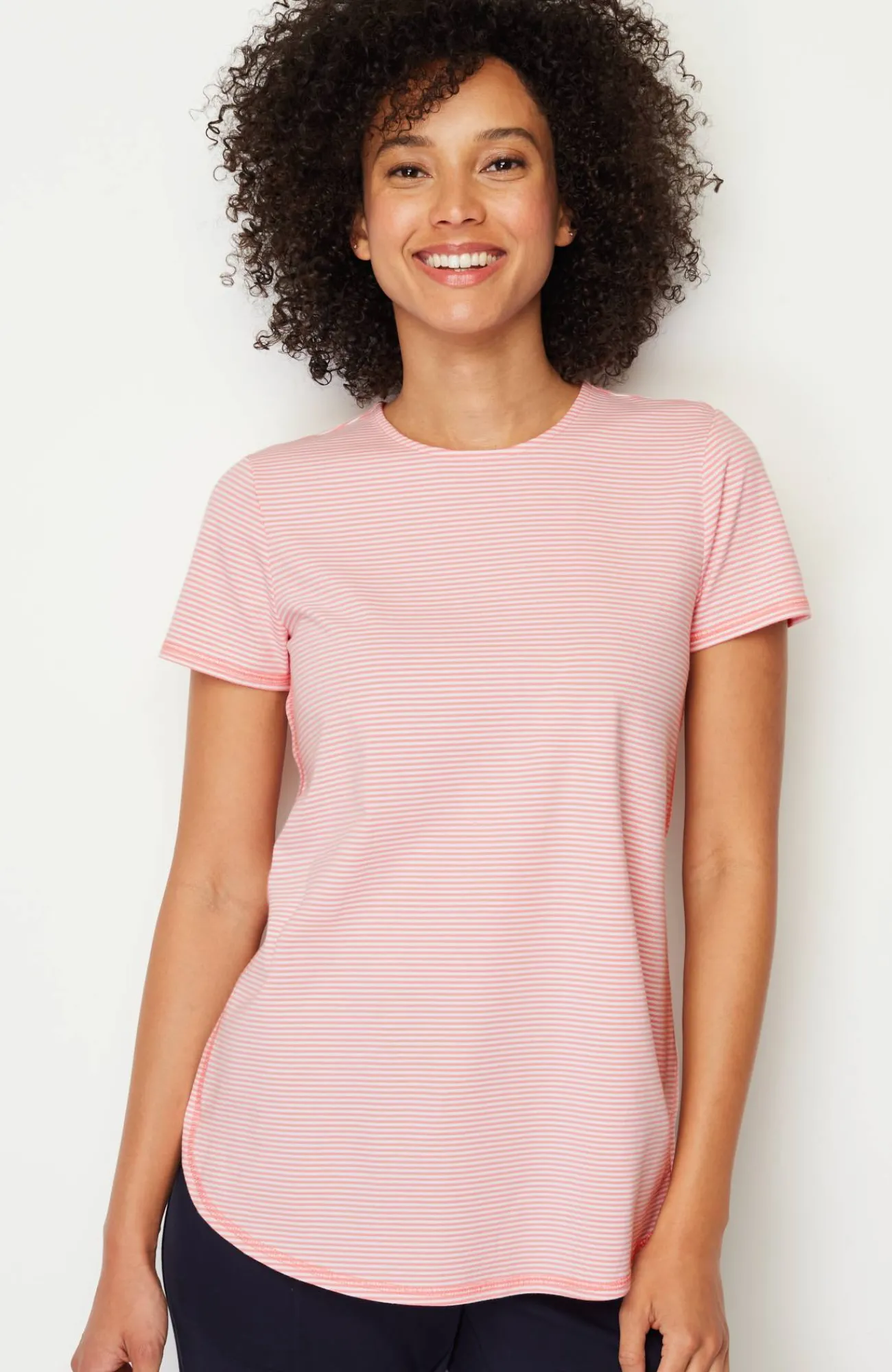 J.Jill Fit Progress Shirttail Tee Discount