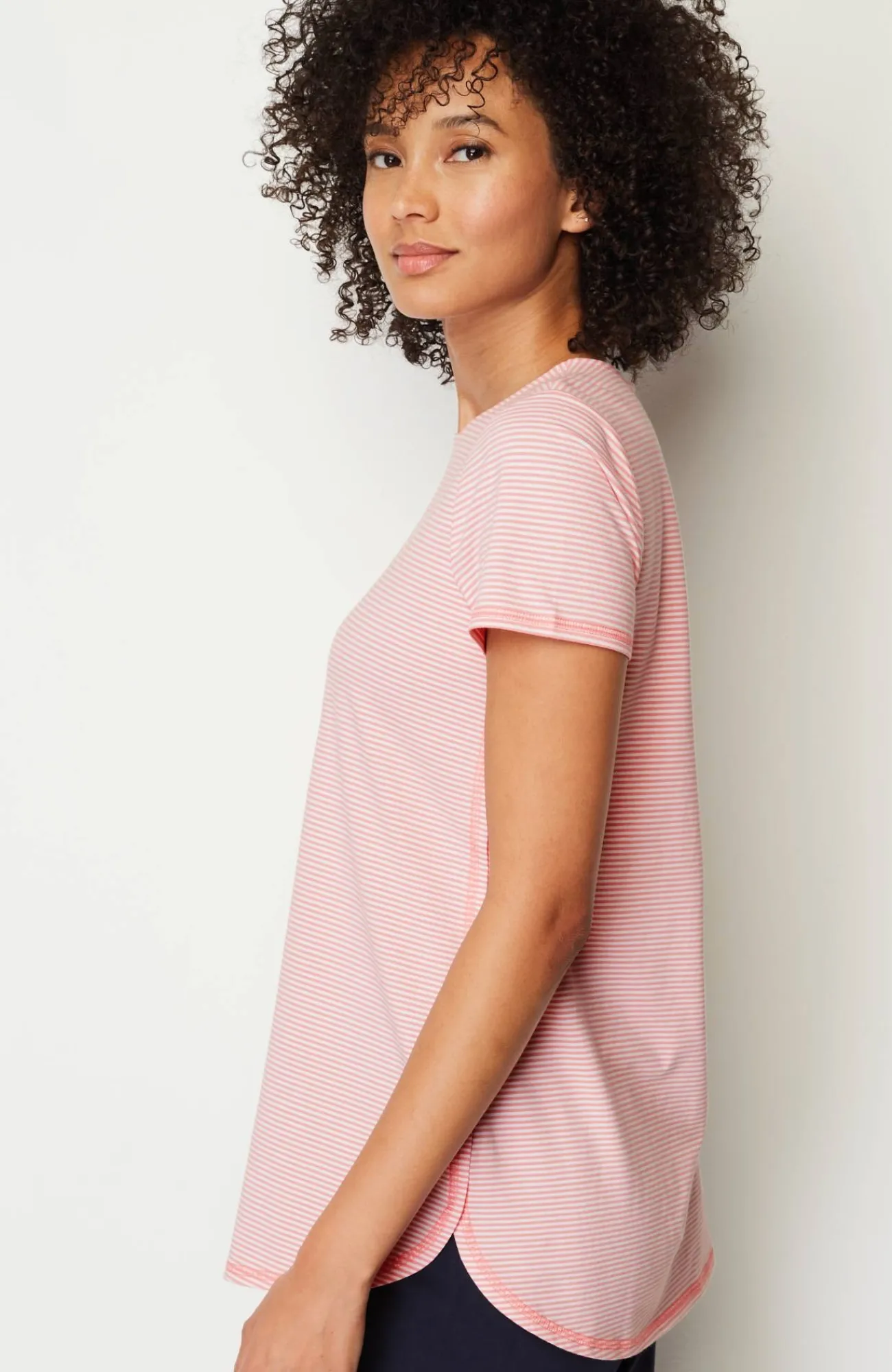 J.Jill Fit Progress Shirttail Tee Discount