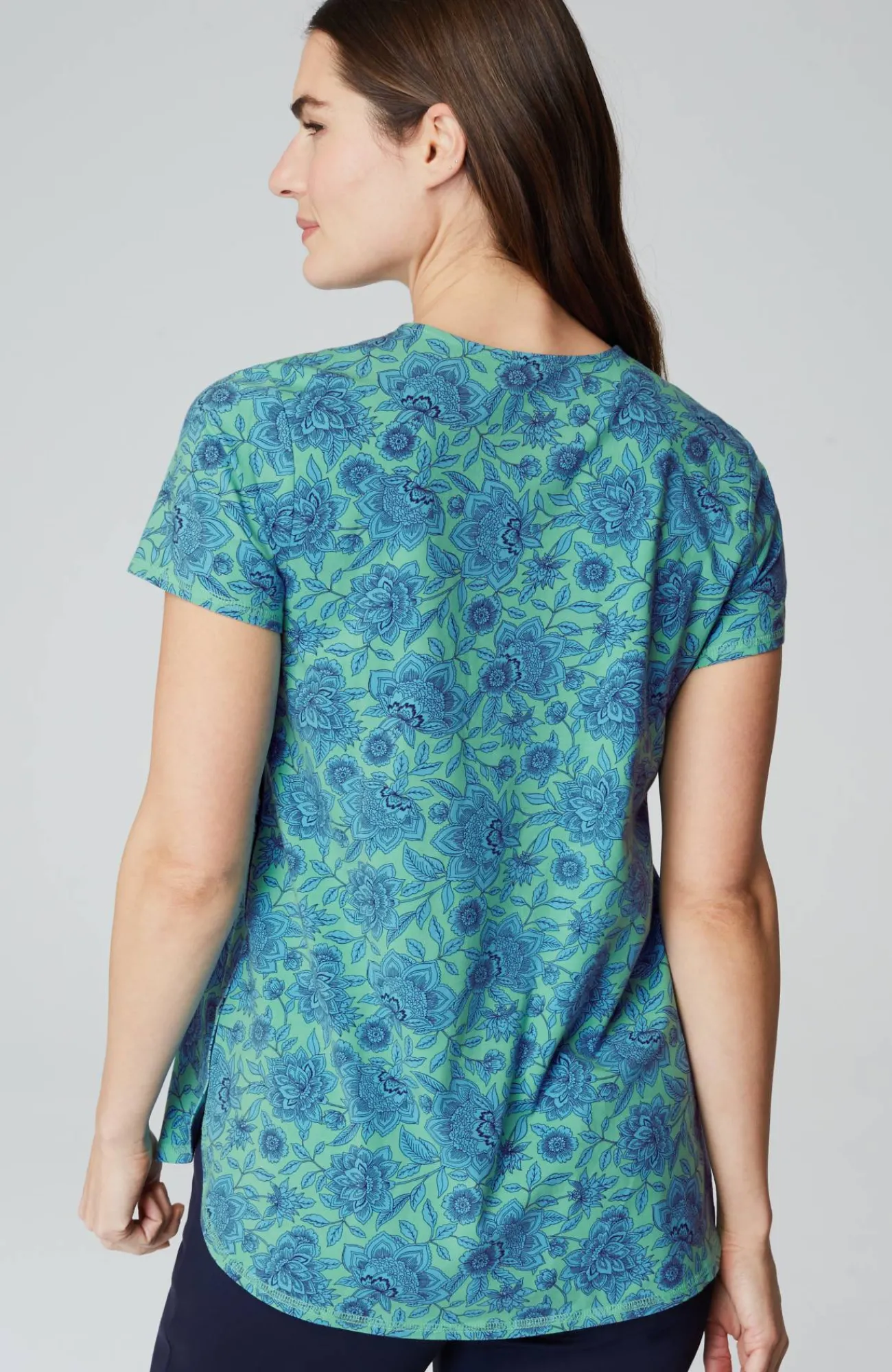 J.Jill Fit Progress Shirttail Tee Discount