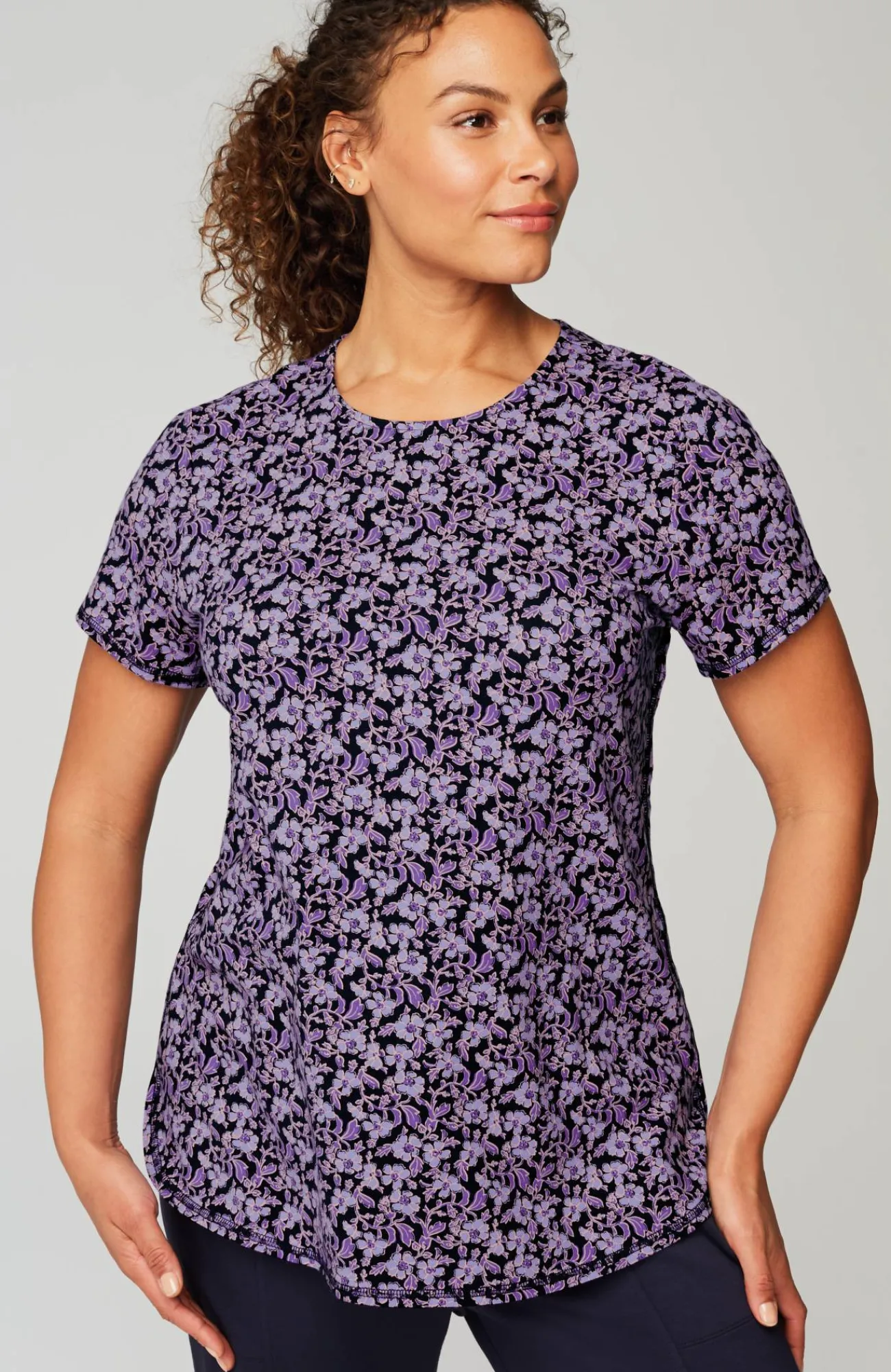 J.Jill Fit Progress Shirttail Tee Discount