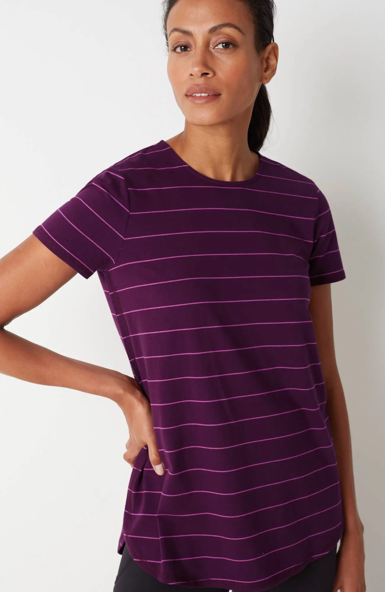J.Jill Fit Progress Shirttail Tee Discount