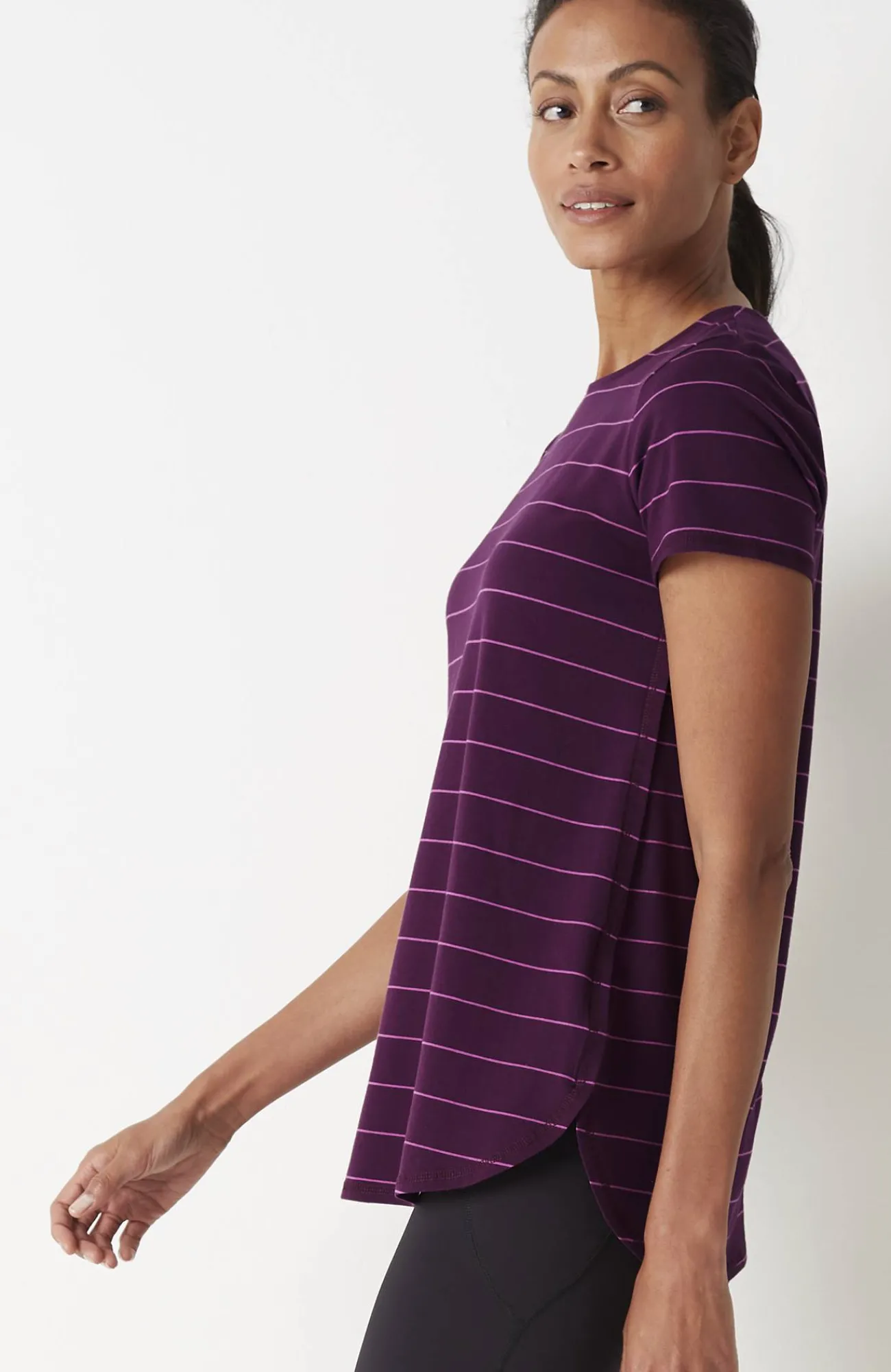 J.Jill Fit Progress Shirttail Tee Discount