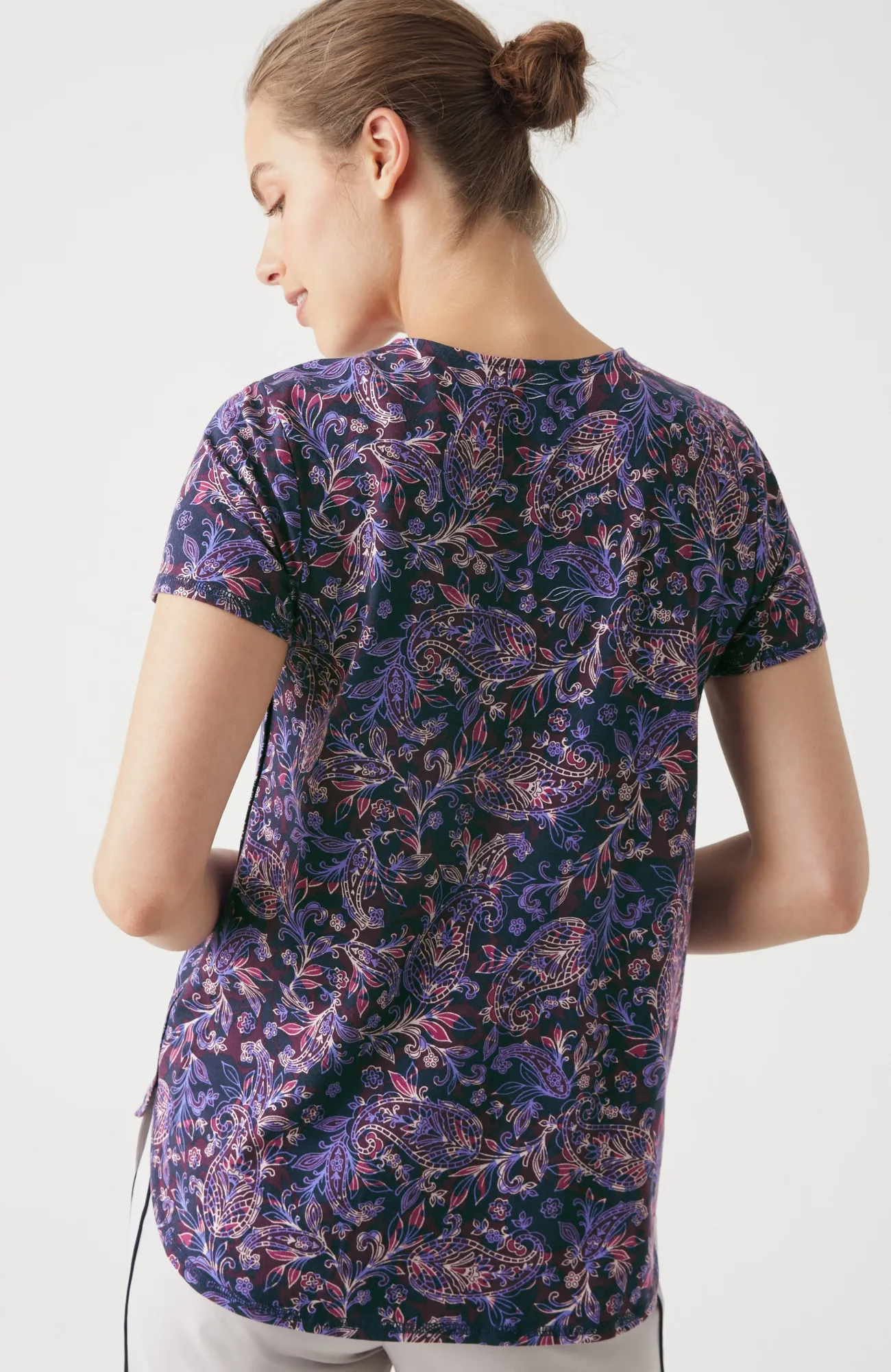 J.Jill Fit Progress Shirttail Tee Discount