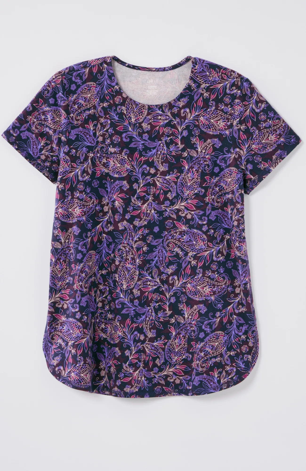 J.Jill Fit Progress Shirttail Tee Discount