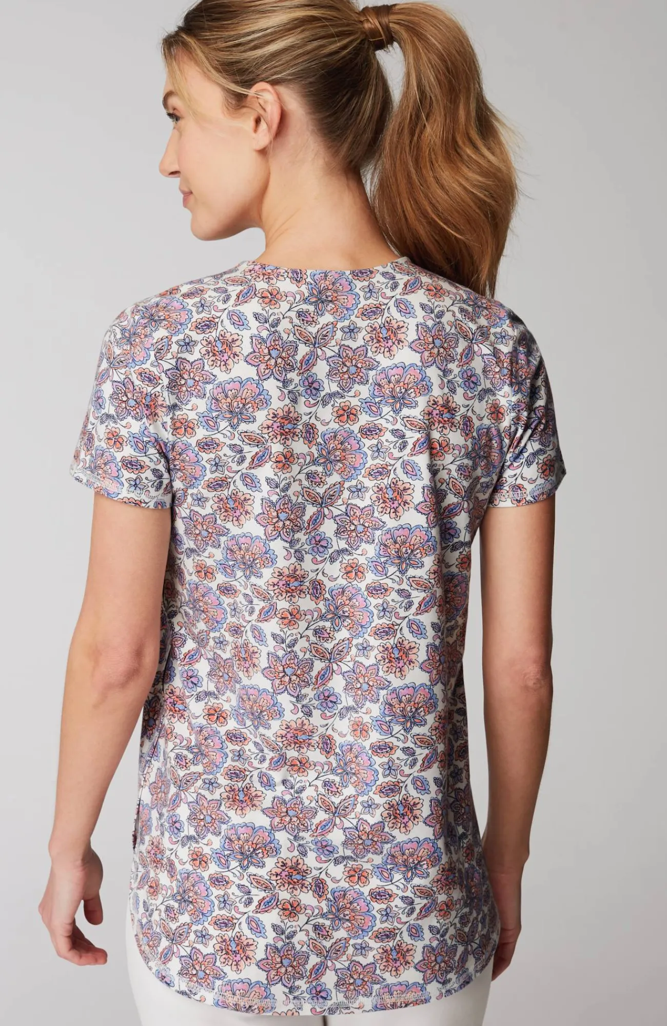 J.Jill Fit Progress Shirttail Tee Discount