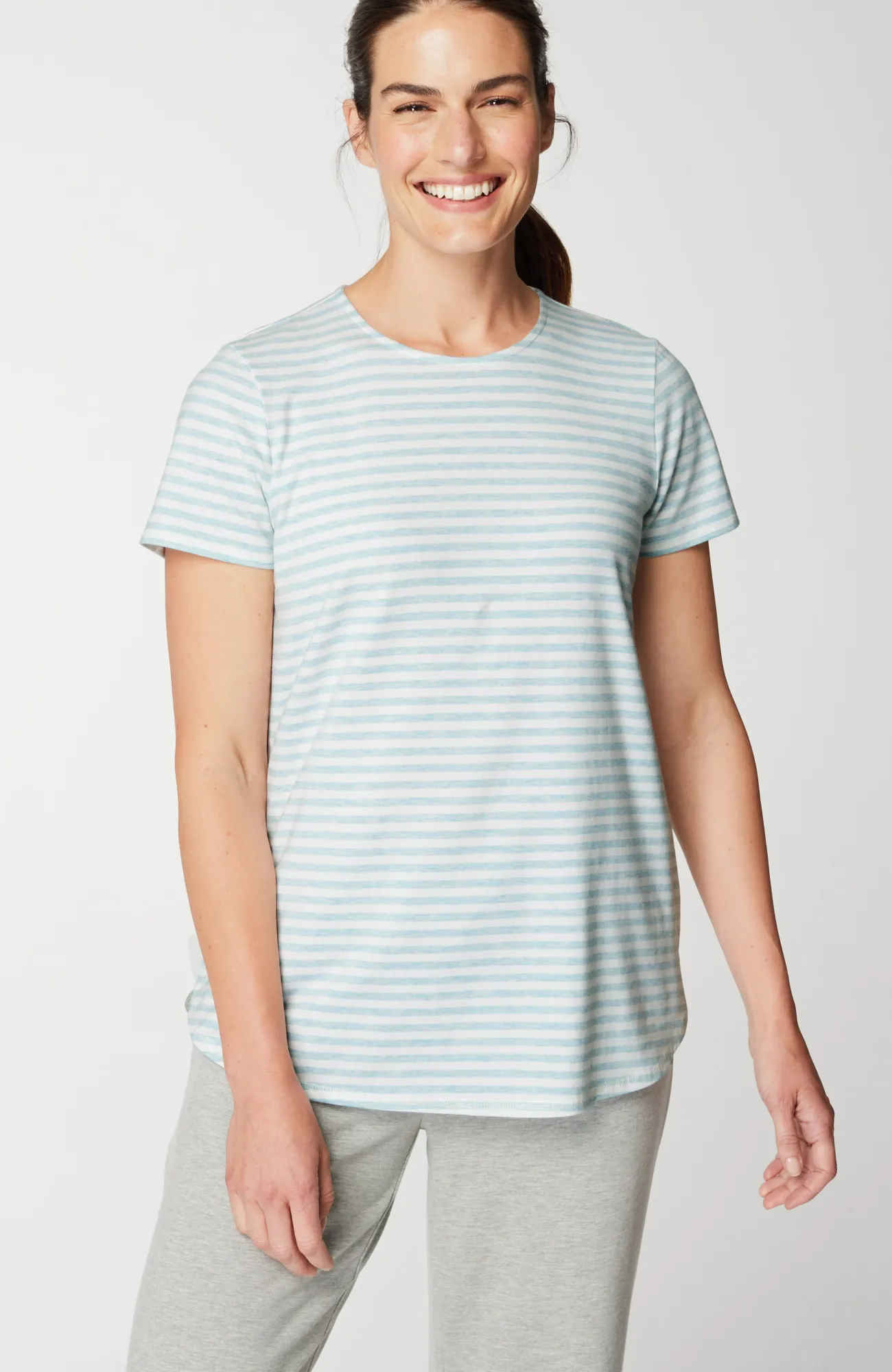 J.Jill Fit Progress Shirttail Tee Discount