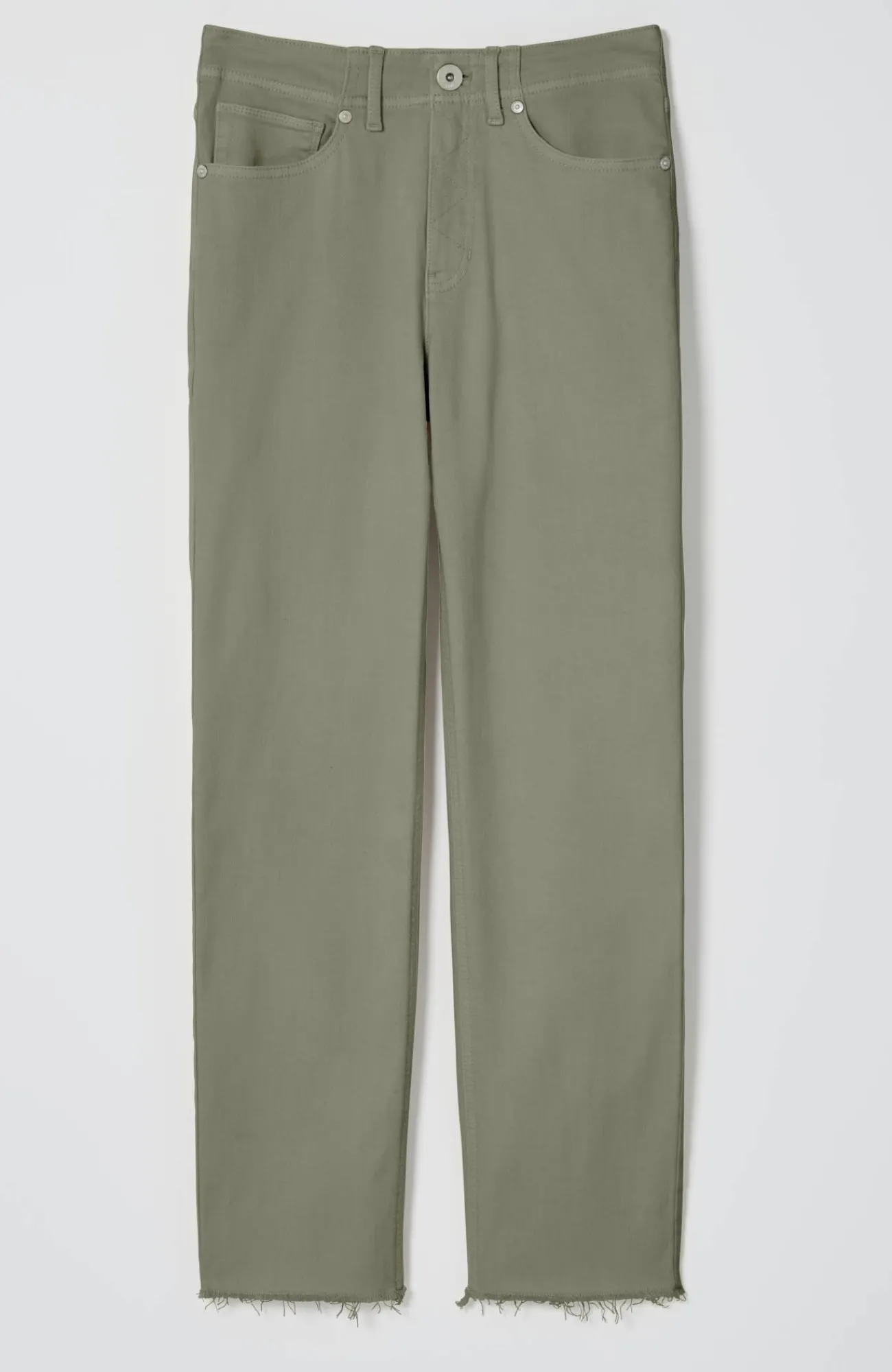 J.Jill High-Rise Fringe-Hem Crops Shop