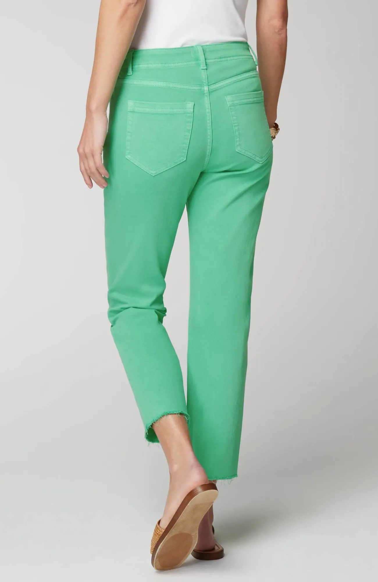 J.Jill High-Rise Fringe-Hem Crops Shop
