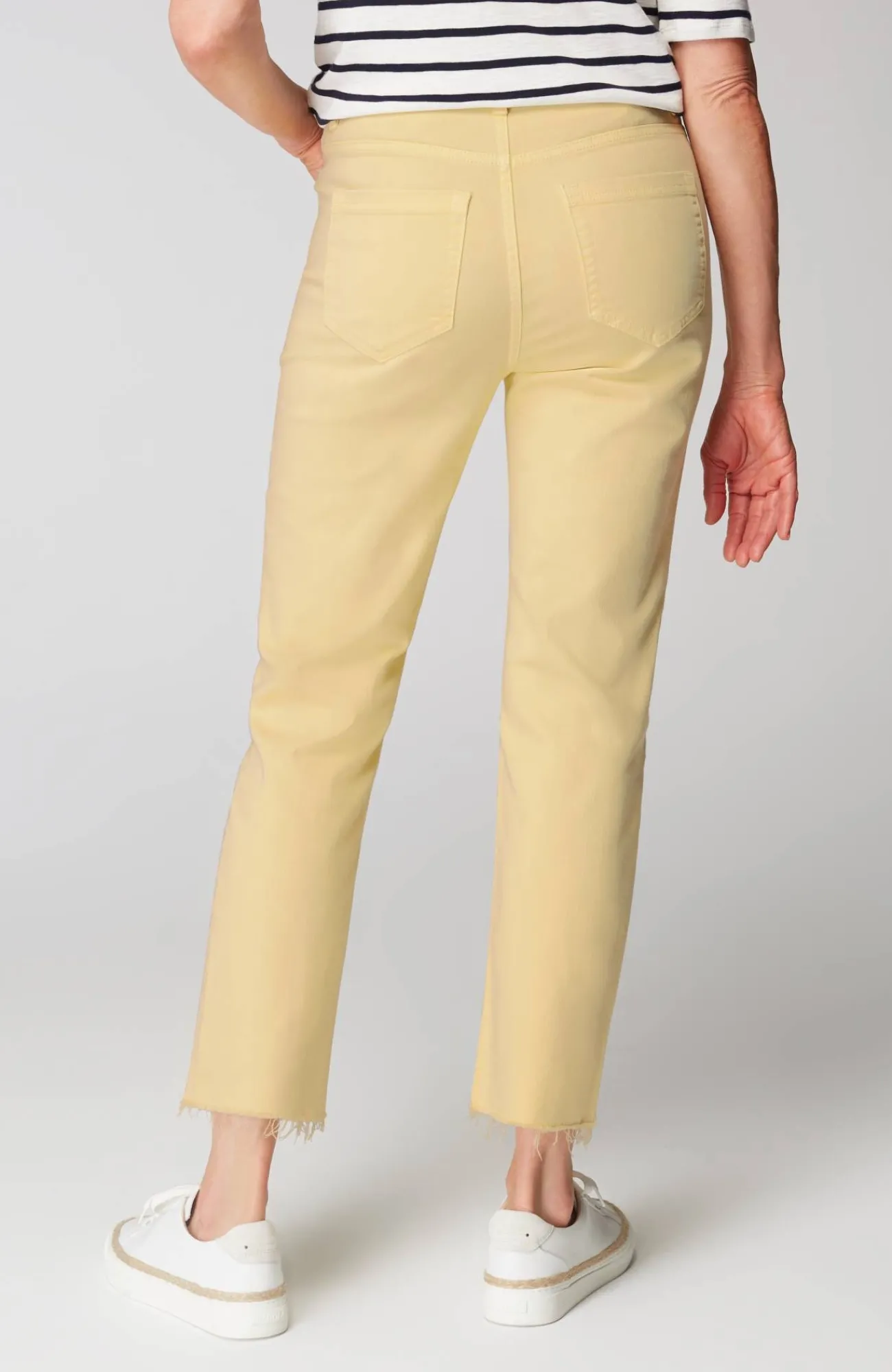 J.Jill High-Rise Fringe-Hem Crops Shop