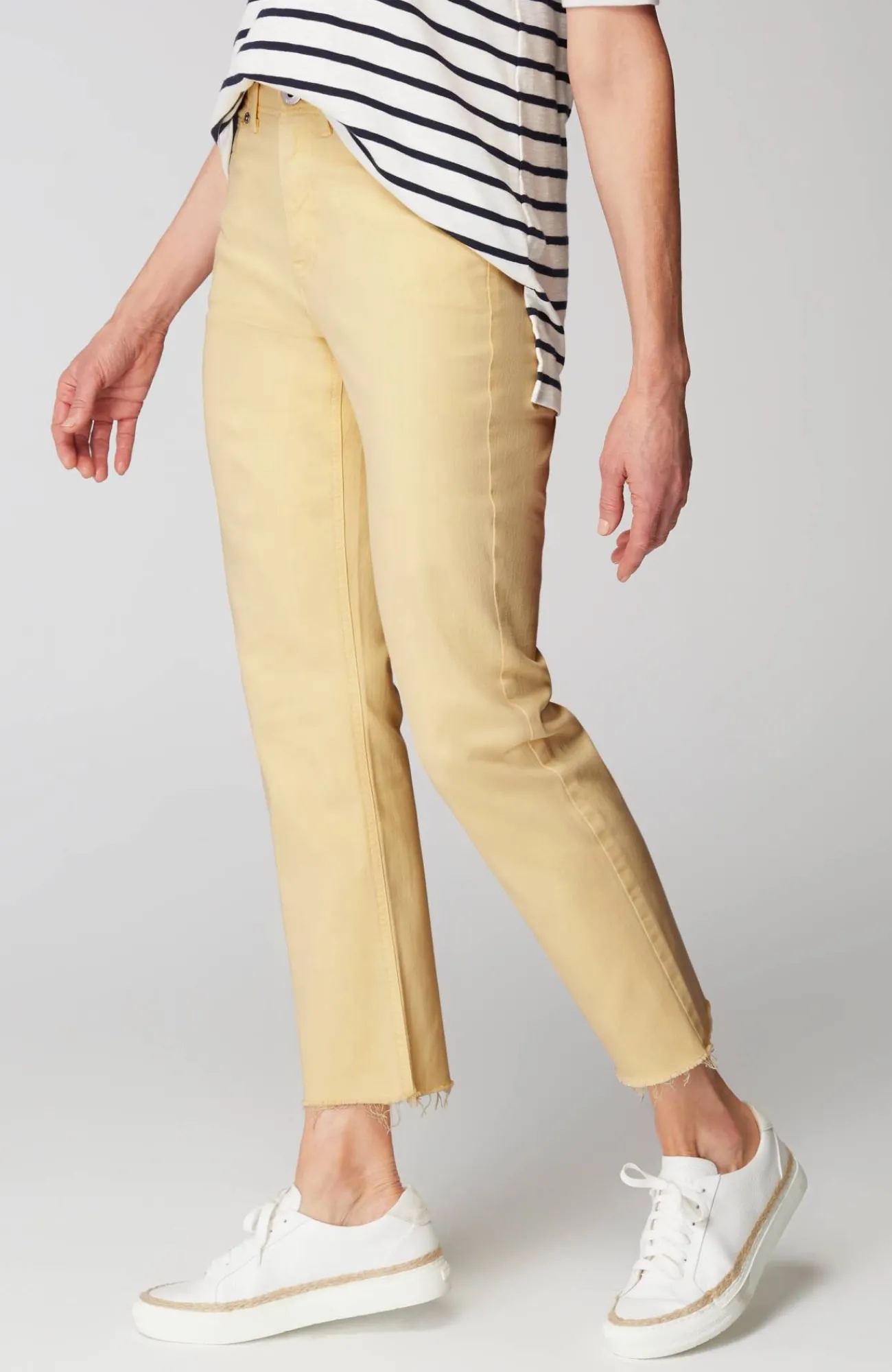 J.Jill High-Rise Fringe-Hem Crops Shop