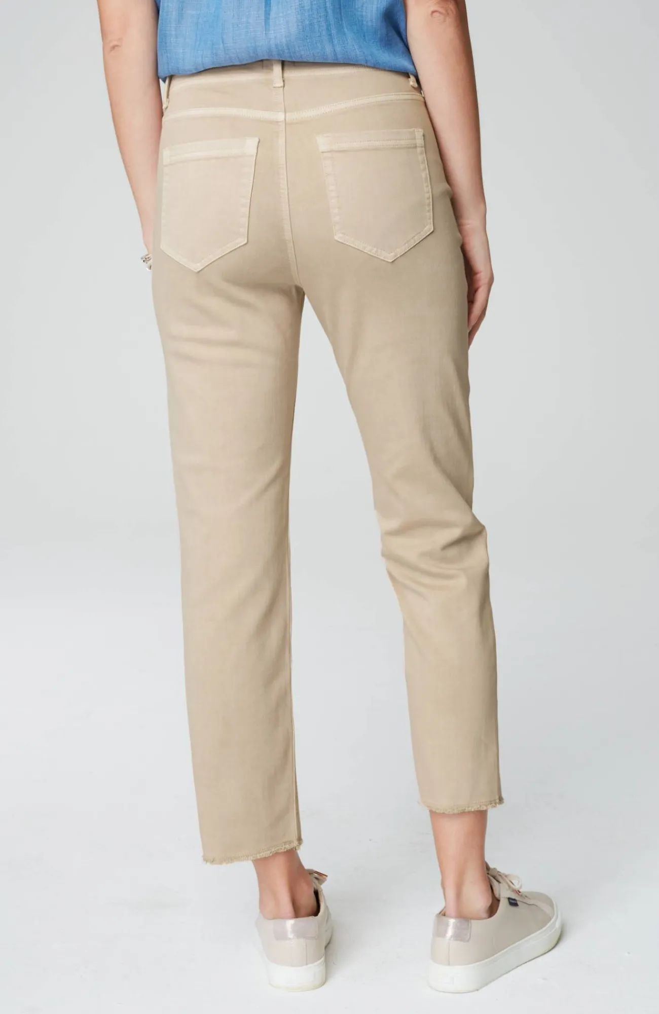 J.Jill High-Rise Fringe-Hem Crops Shop