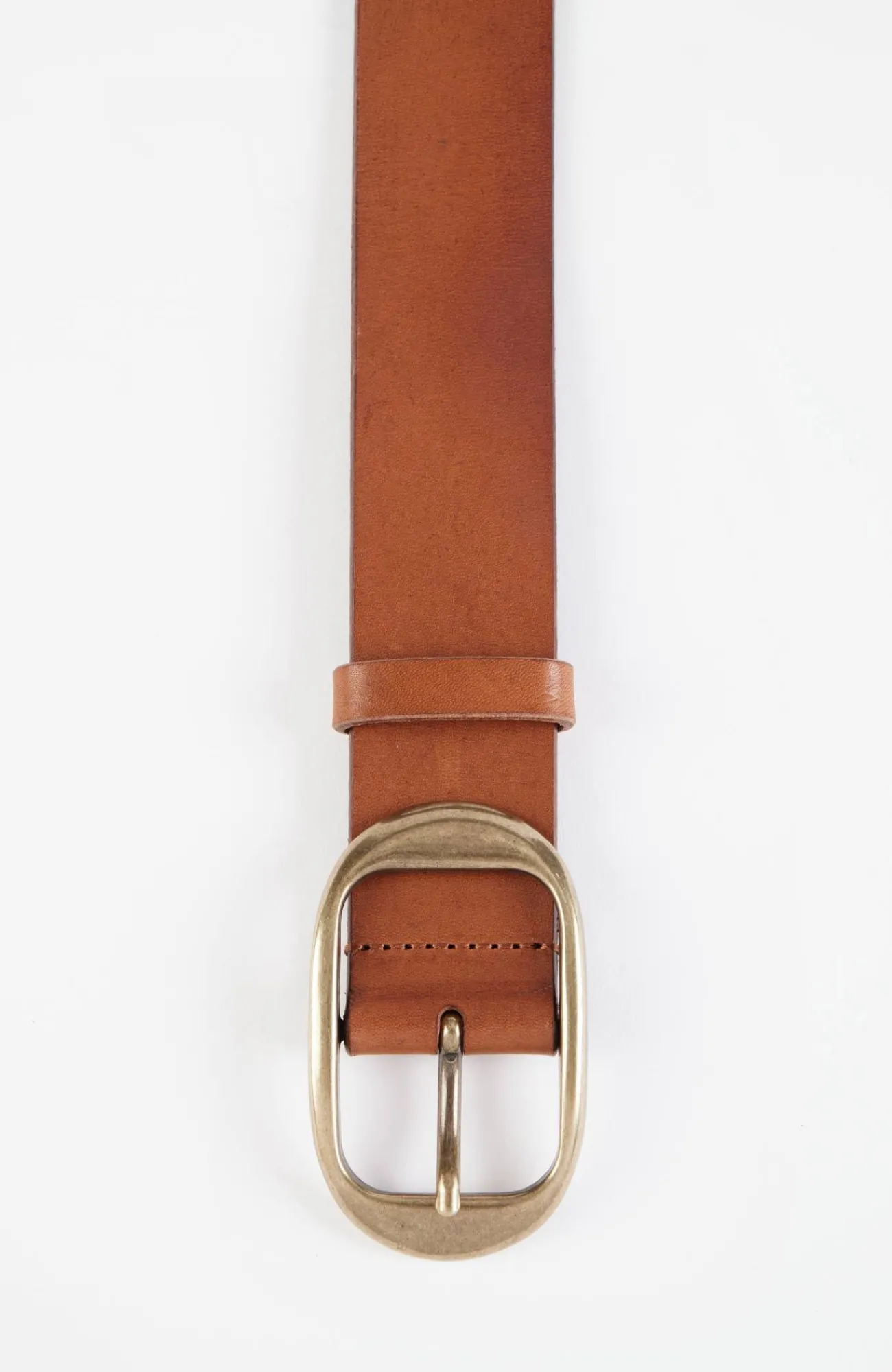 J.Jill Leather Oval-Ring Belt Cognac Store