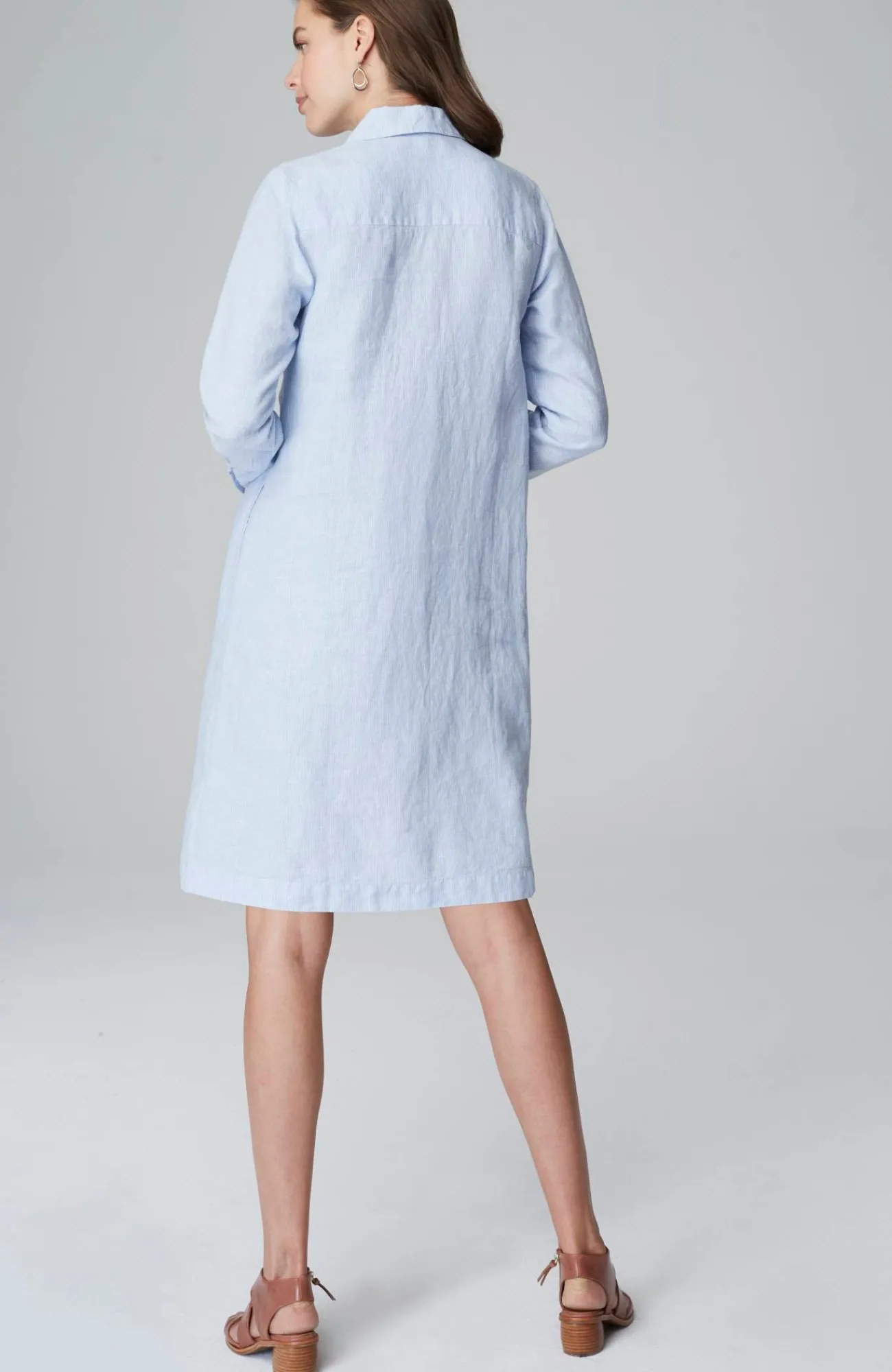 J.Jill Linen Popover Shirtdress Fashion