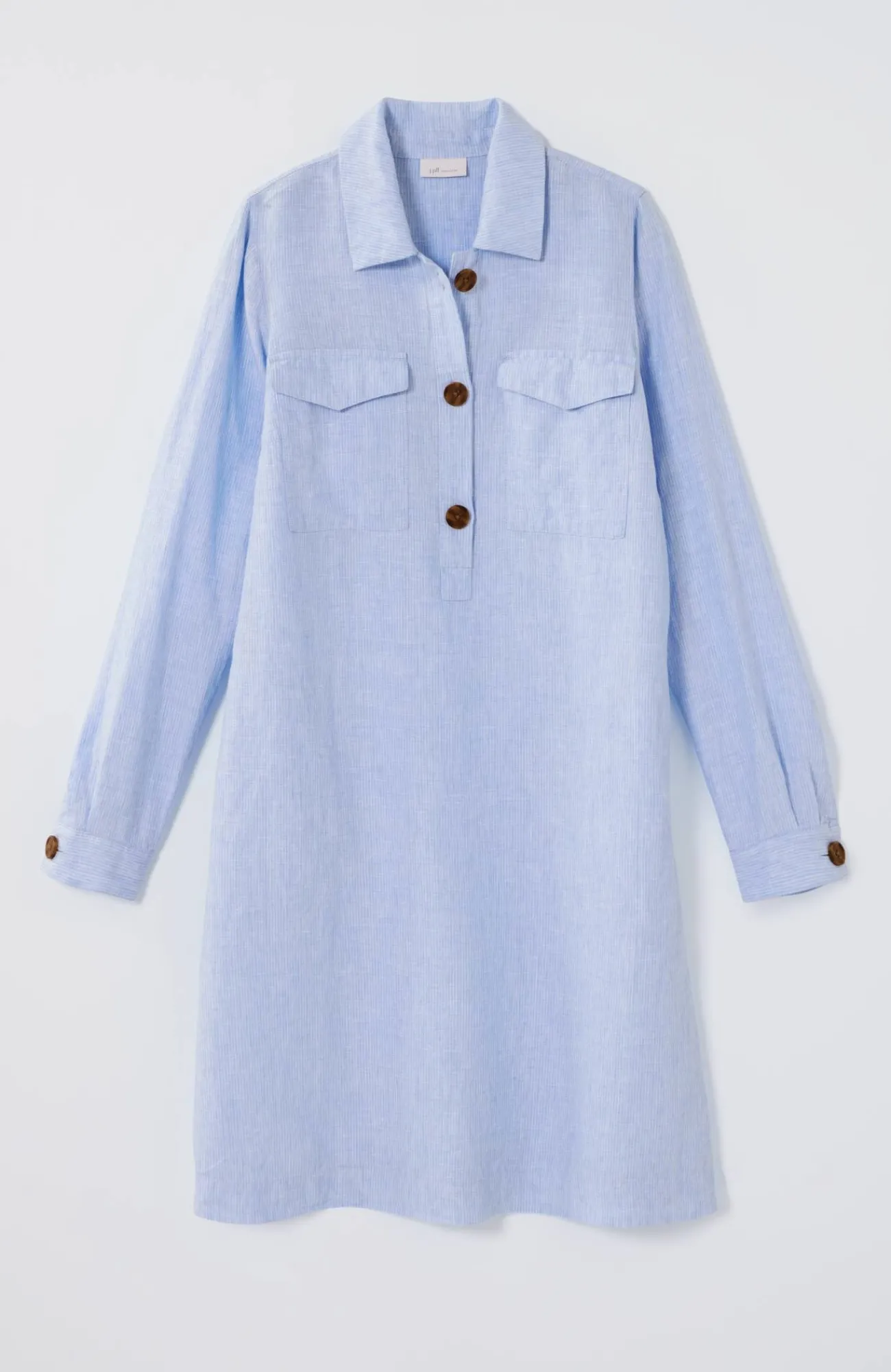 J.Jill Linen Popover Shirtdress Fashion
