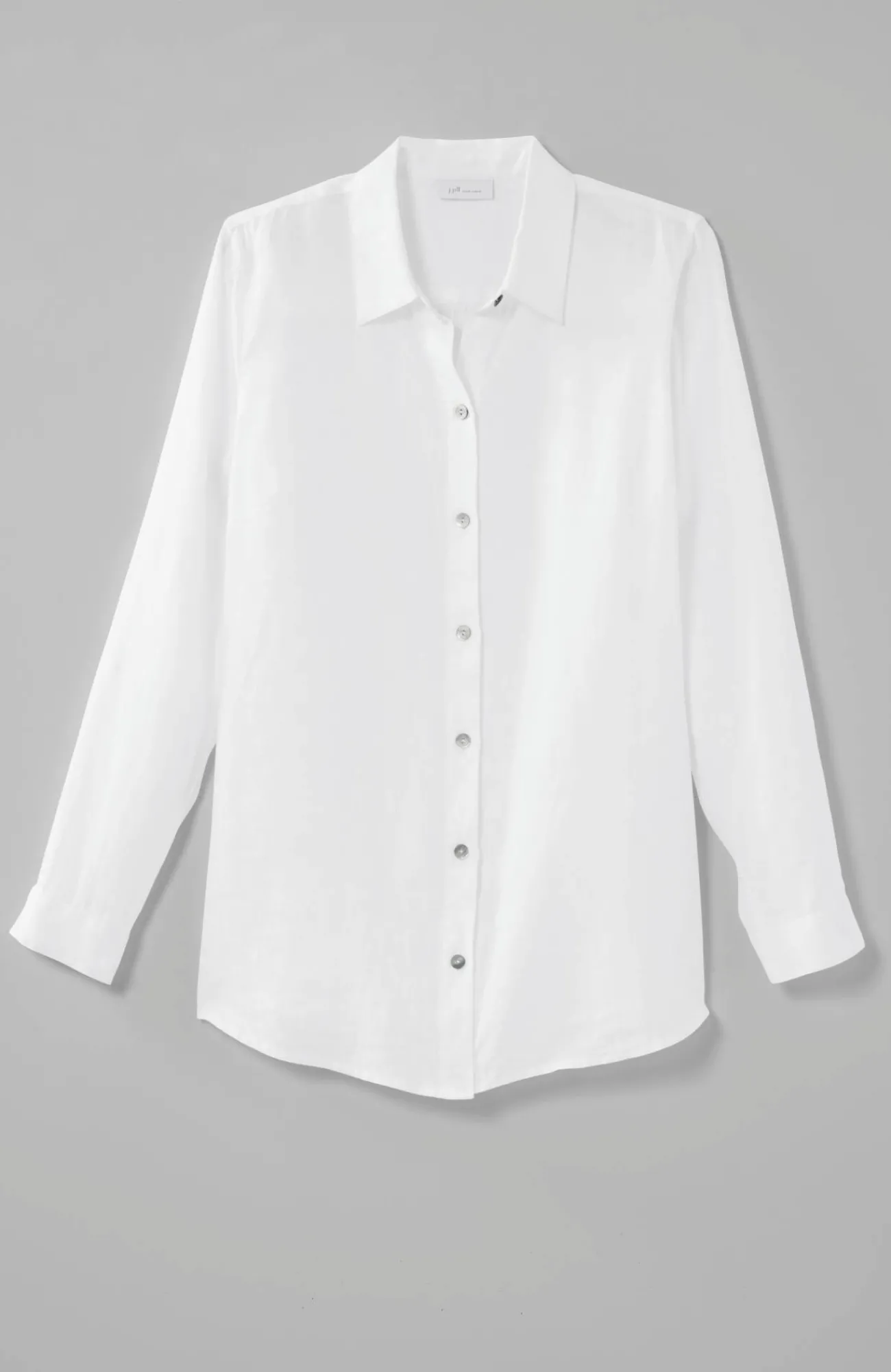 J.Jill Linen Tab-Sleeve A-Line Shirt Clearance