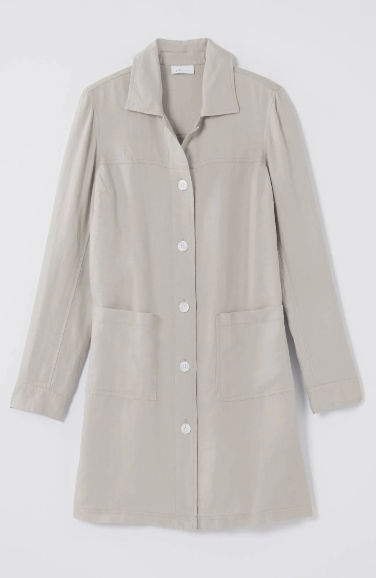 J.Jill Long Linen Duster Jacket New
