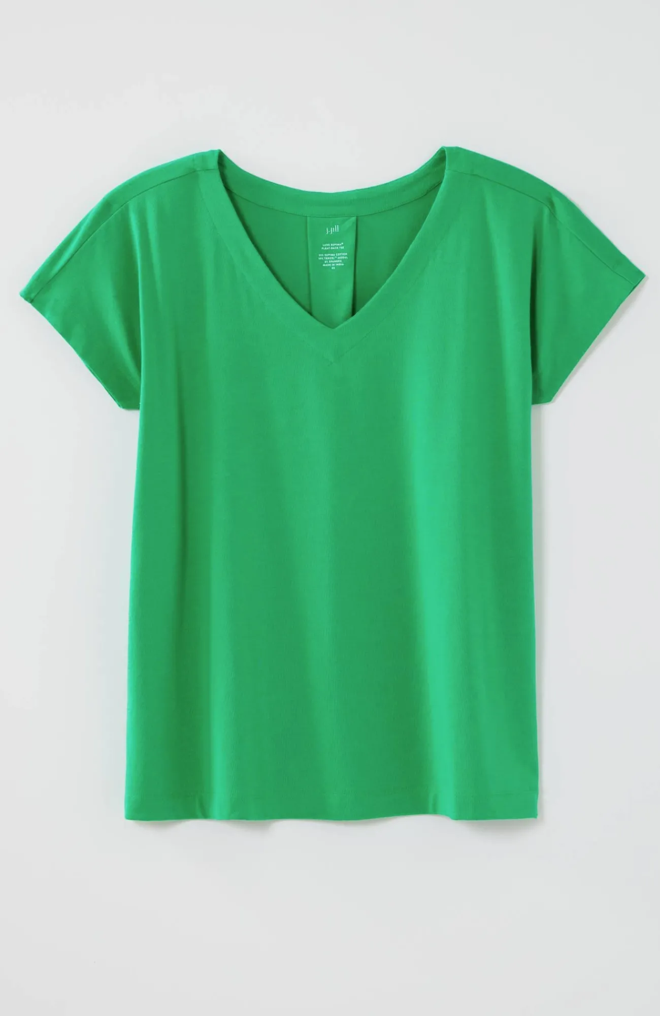 J.Jill Luxe Supima® Pleat-Back Tee Online