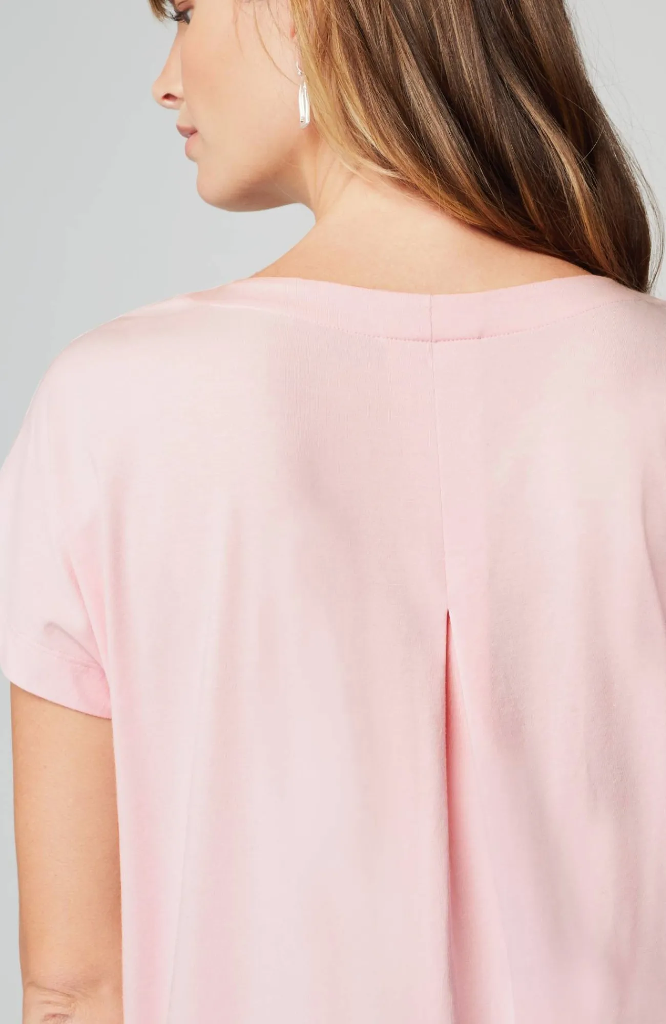 J.Jill Luxe Supima® Pleat-Back Tee Online