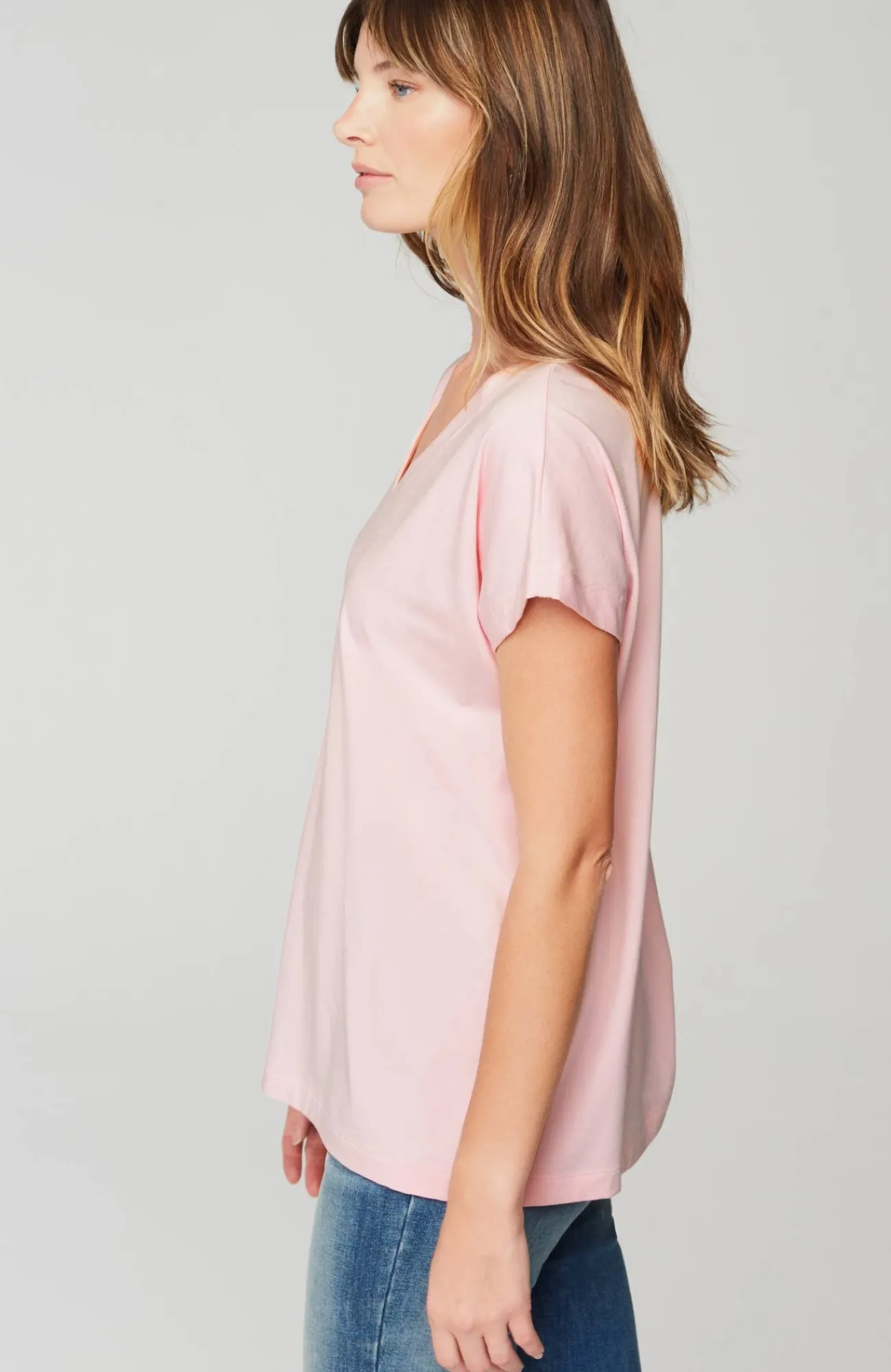 J.Jill Luxe Supima® Pleat-Back Tee Online