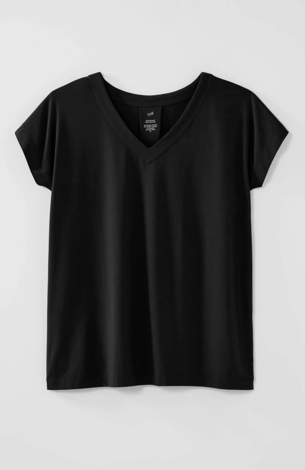J.Jill Luxe Supima® Pleat-Back Tee Online
